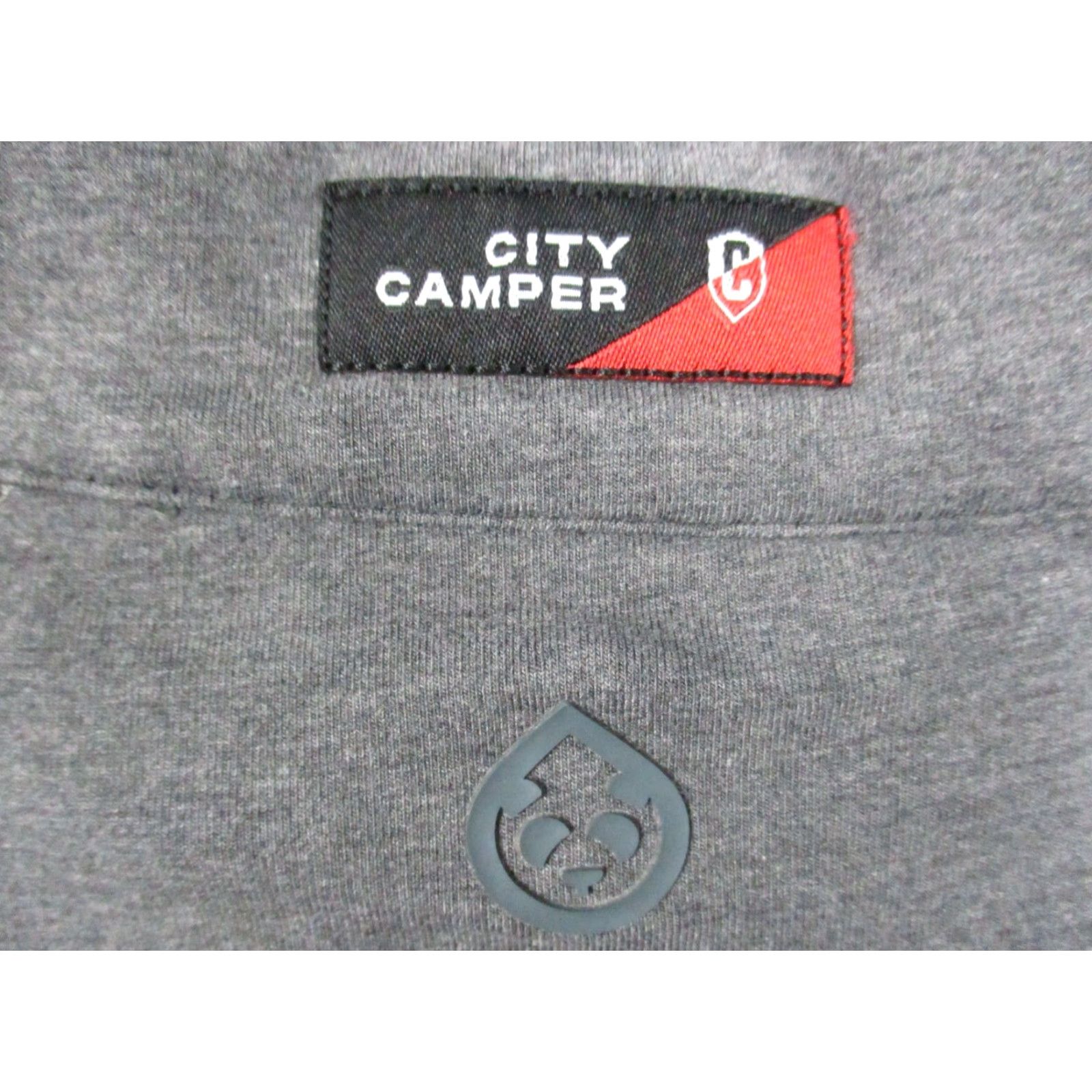Vintage TASC Performance Bamboo 1/4 Zip Gray Long Sleeve Mens Large Stretch City Camper Sweatshirt Size US L / EU 52-54 / 3 - 7 Thumbnail