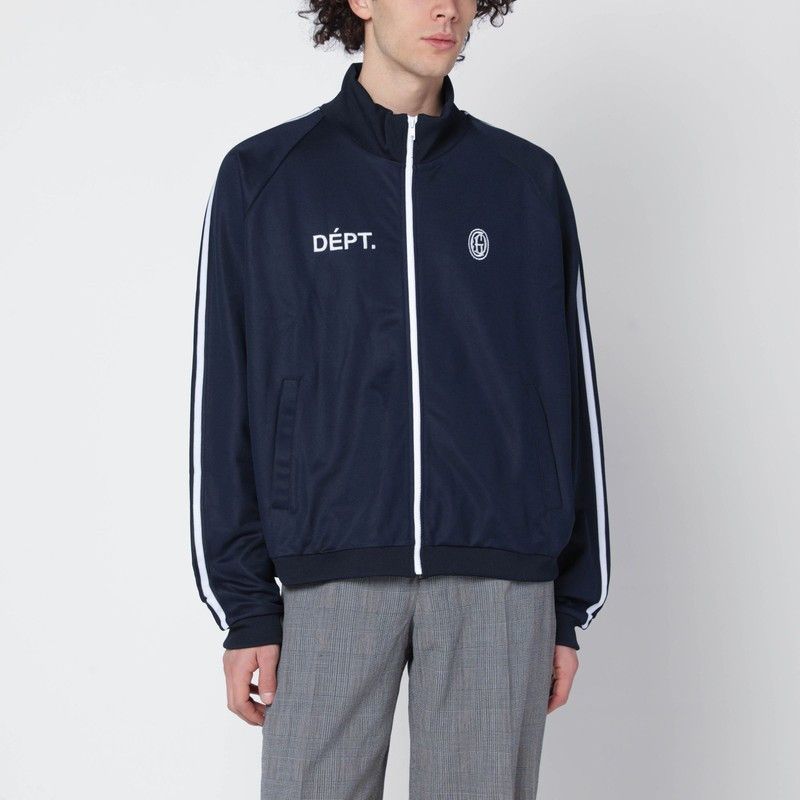 Gallery Dept. Gallery Dept. Navy Cotton Zip Hoodie Size US XL / EU 56 / 4 - 1 Thumbnail