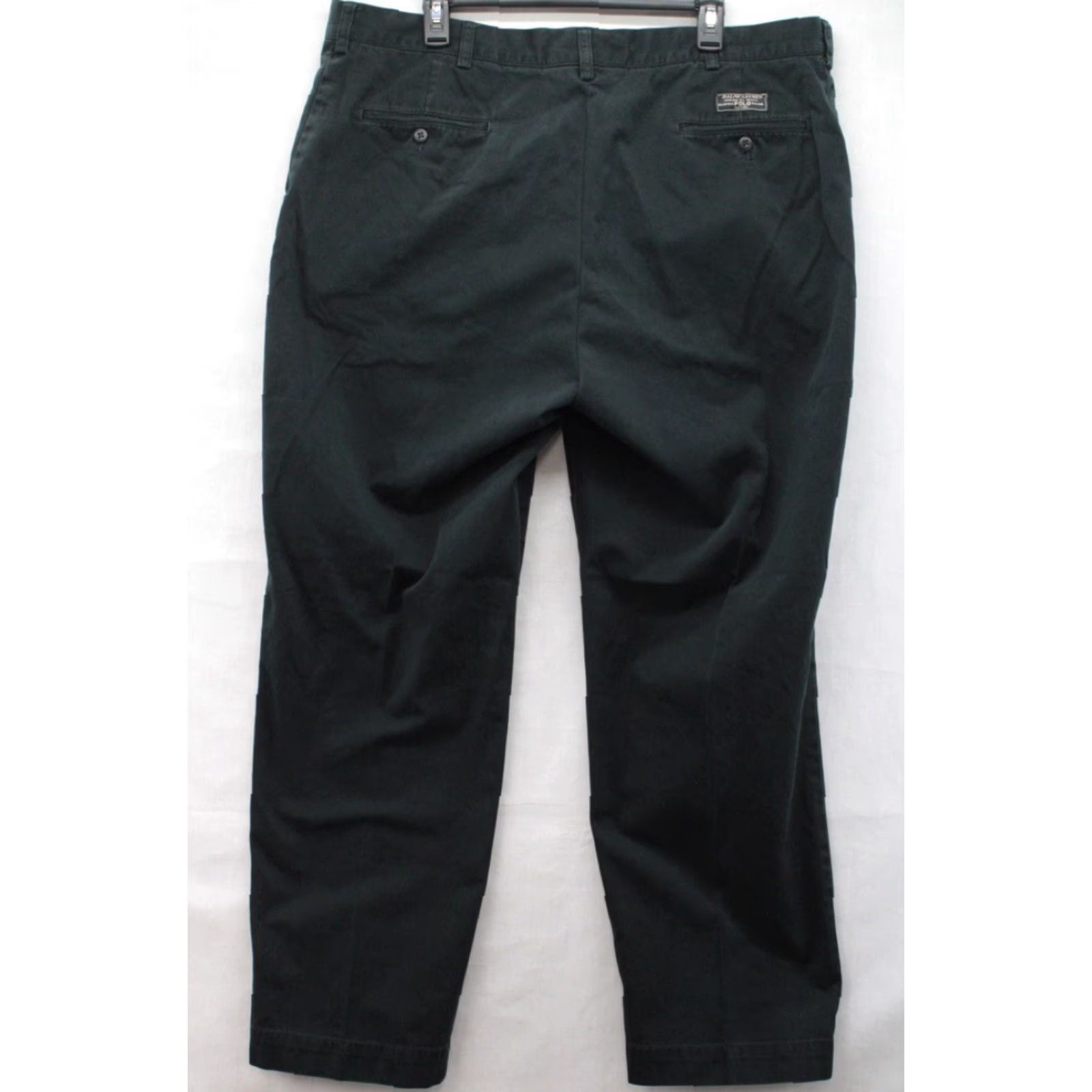 Polo Ralph Lauren VINTAGE Polo Ralph Lauren Prospect Pants Men's 40 x 30 Black Cotton Chino Flat Front Size US L / EU 52-54 / 3 - 5 Thumbnail