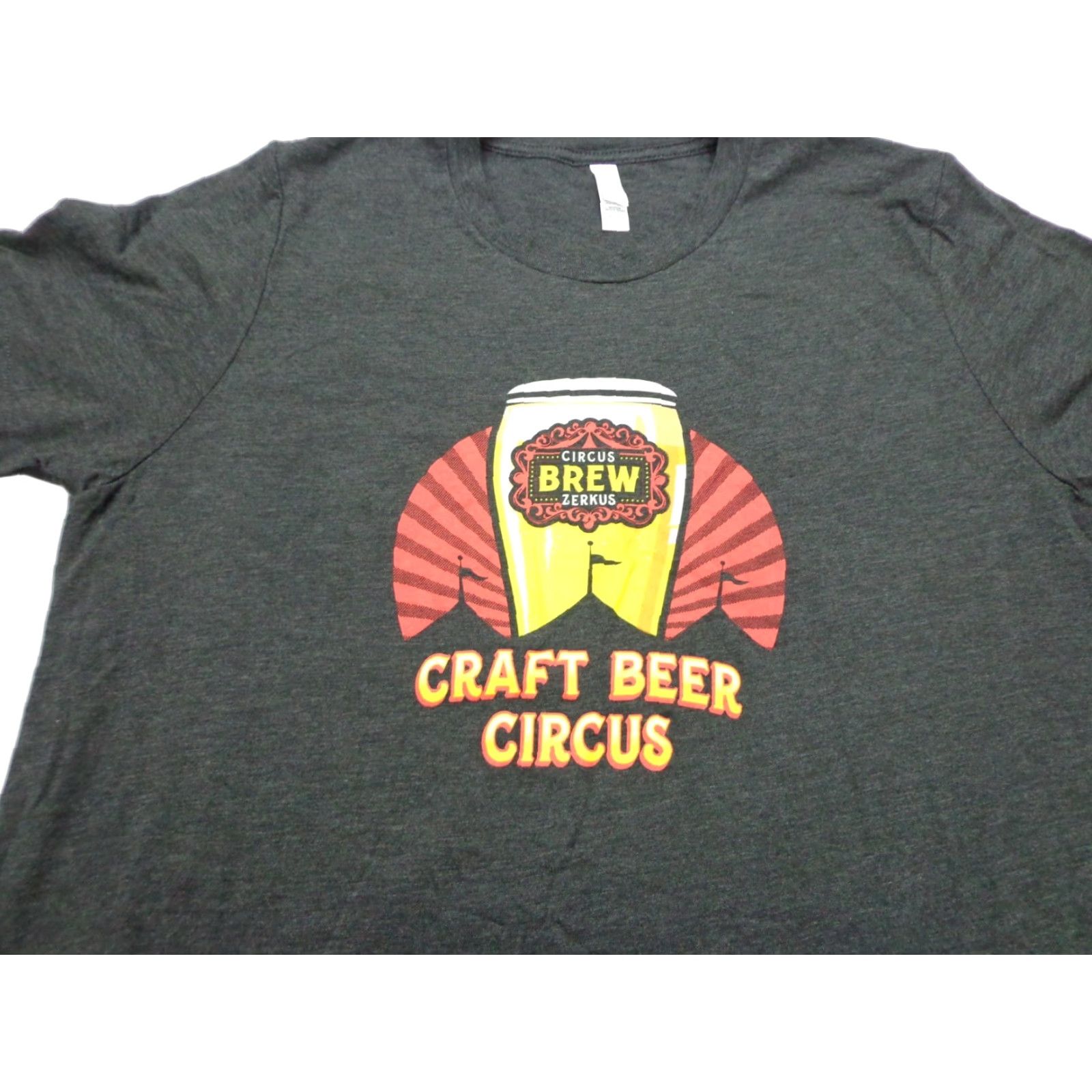Logo 7 CIRCUS ZERKUS Brew Craft Beer Festival Logo T-Shirt Size Large Size US L / EU 52-54 / 3 - 1 Thumbnail