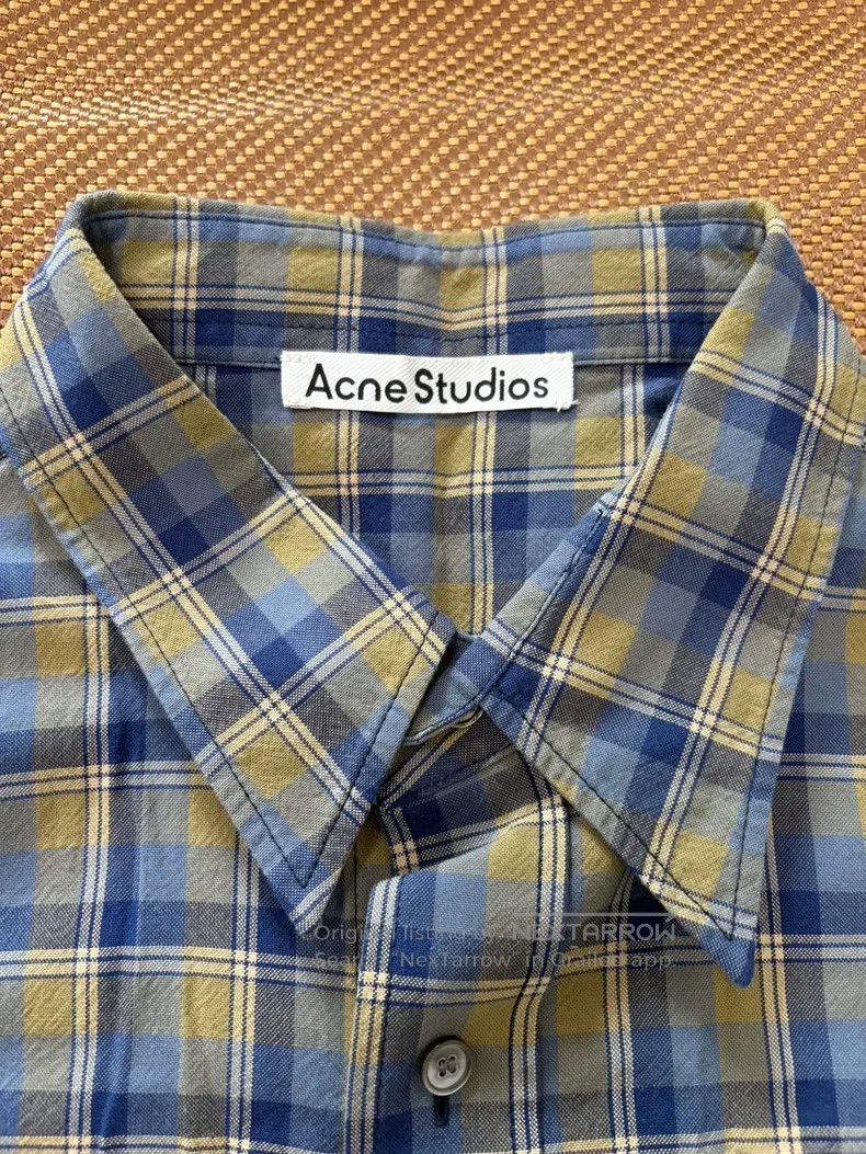 Acne Studios Acne Studios size:50 Plaid Shirt Size US XL / EU 56 / 4 - 4 Thumbnail