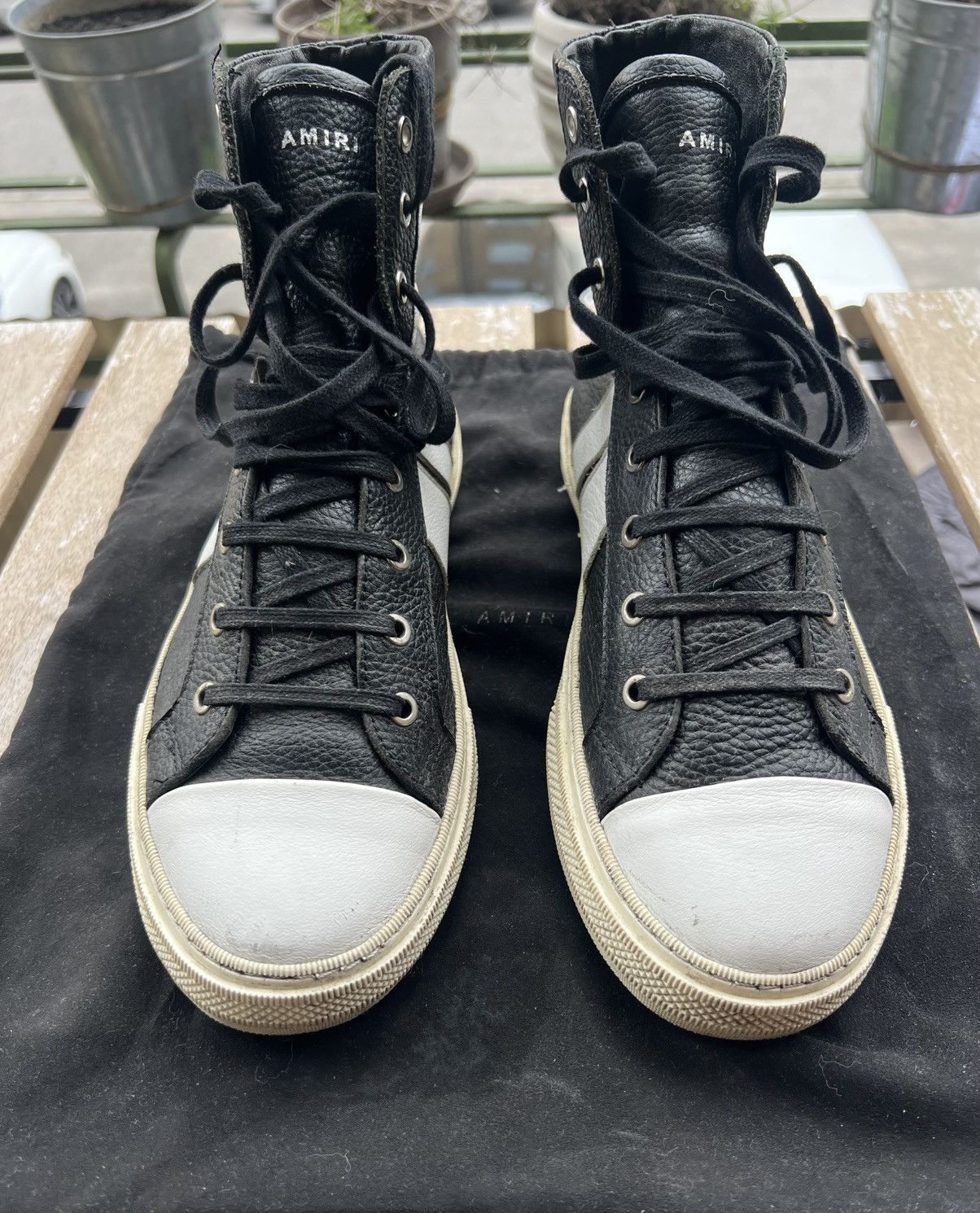 Amiri Amiri ’Sunset’ sneakers hi-tops Size US 10 / EU 43 - 2 Thumbnail