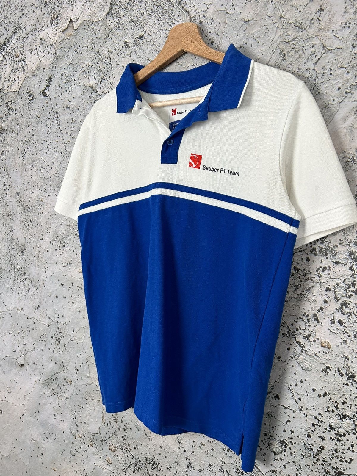 BMW BMW Sauber F1 Polo Tee Racing Motorsport Vintage Rare Size US S / EU 44-46 / 1 - 2 Thumbnail