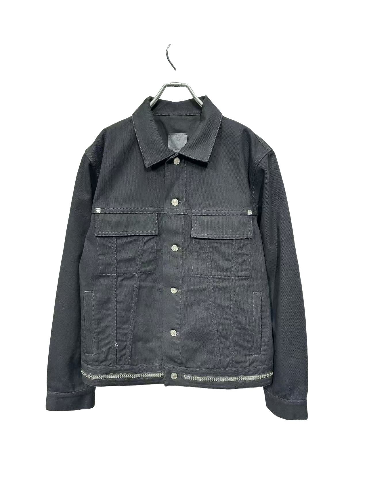 Givenchy Givenchy Zipper Hem Denim Jacket L Size US L / EU 52-54 / 3 - 1 Thumbnail