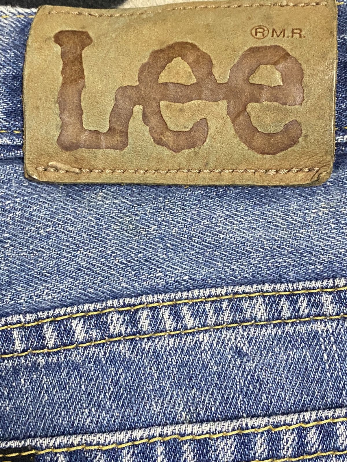 Lee Vintage Lee Riders Faded Wash Distressed Bootcut Jeans Size US 28 / EU 44 - 20 Thumbnail