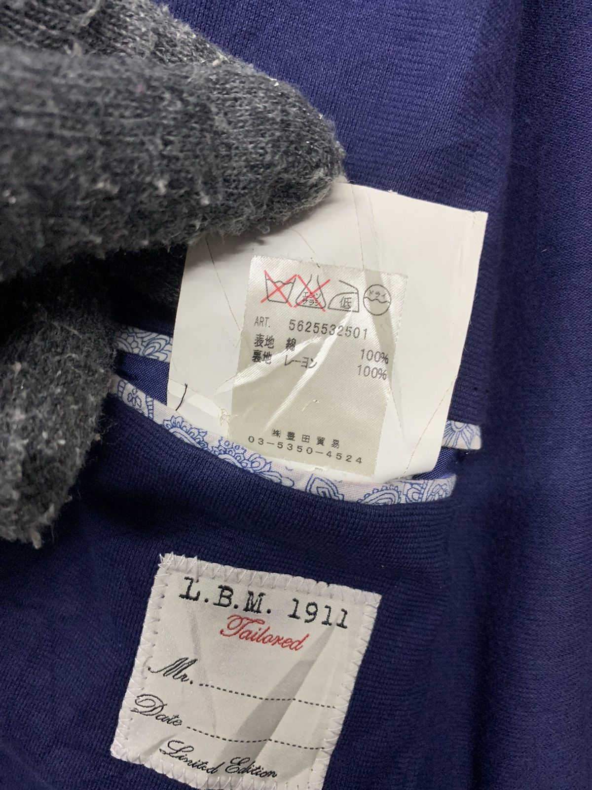 Designer × L.B.M. 1911 Rare L.B.M 1911 Cardigan Jacket Button Ups Made In Italy Size US L / EU 52-54 / 3 - 8 Thumbnail