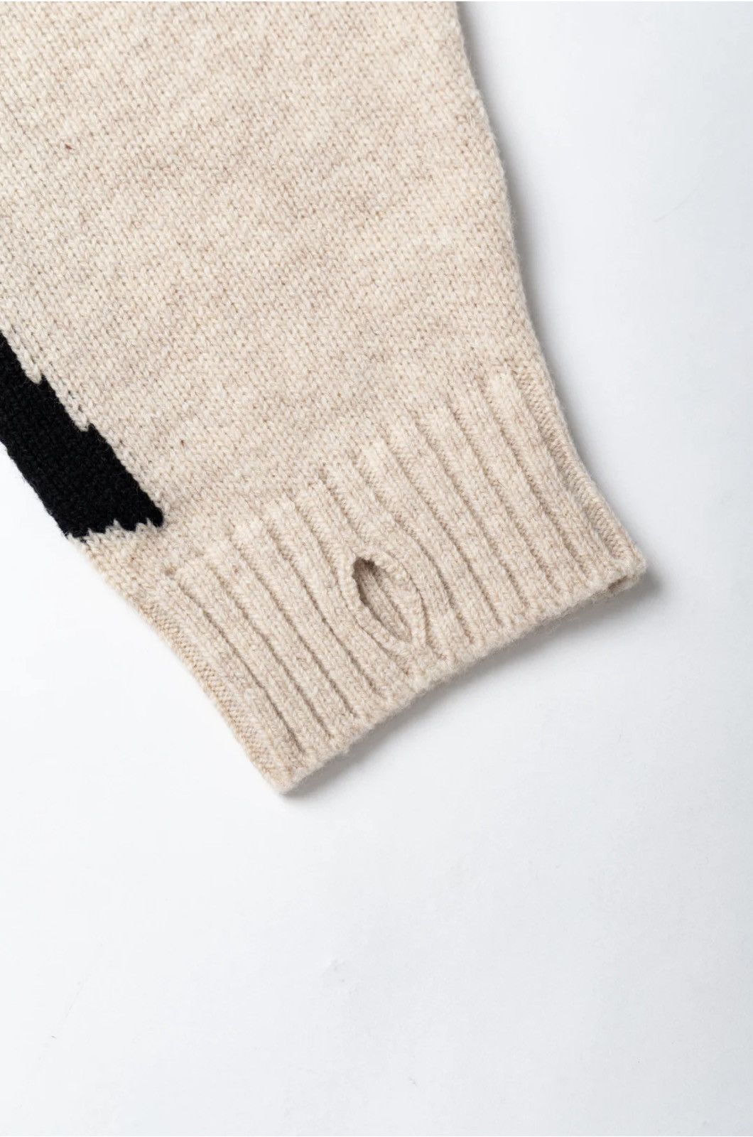 Japanese Brand × Kapital × Kapital Kountry Kapital 5G Wool BONE Hood Sweater Size US L / EU 52-54 / 3 - 5 Thumbnail