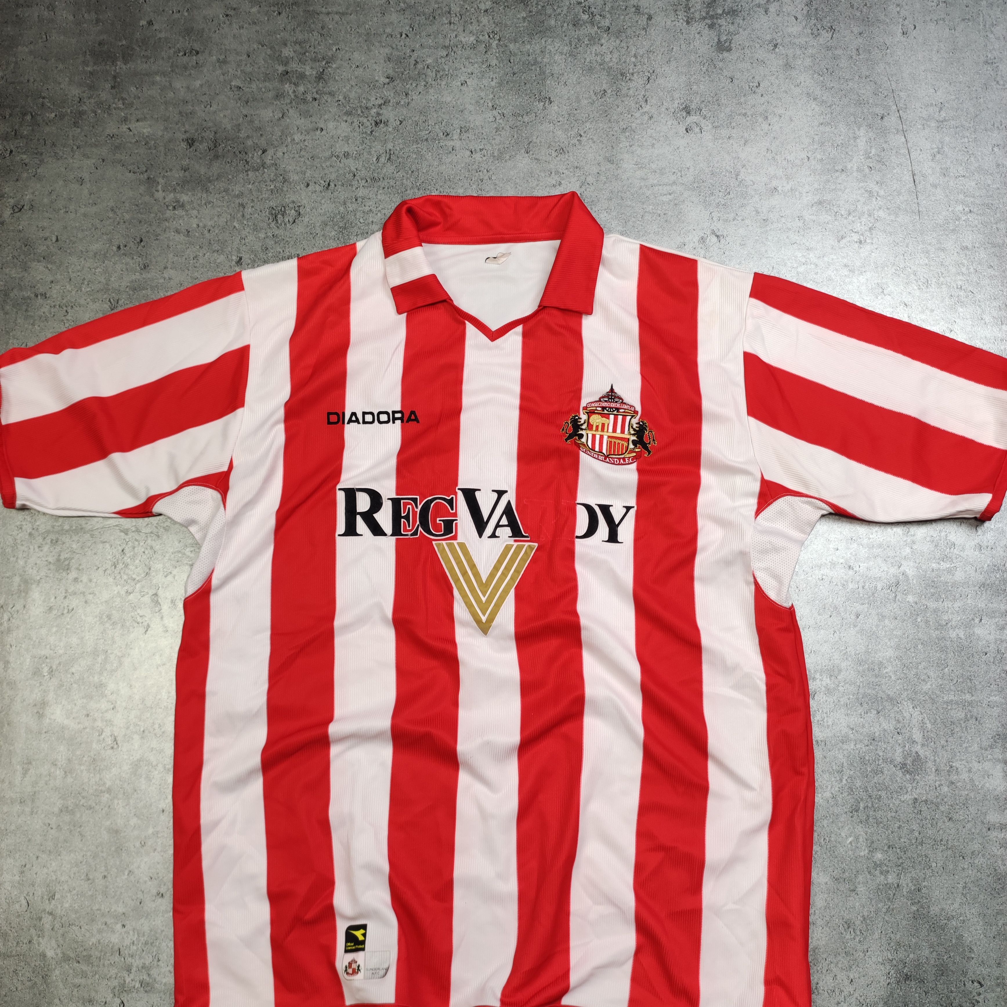 Vintage RARE Vintage 2004 Sunderland FC Football #9 Home Jersey Size US XL / EU 56 / 4 - 2 Thumbnail