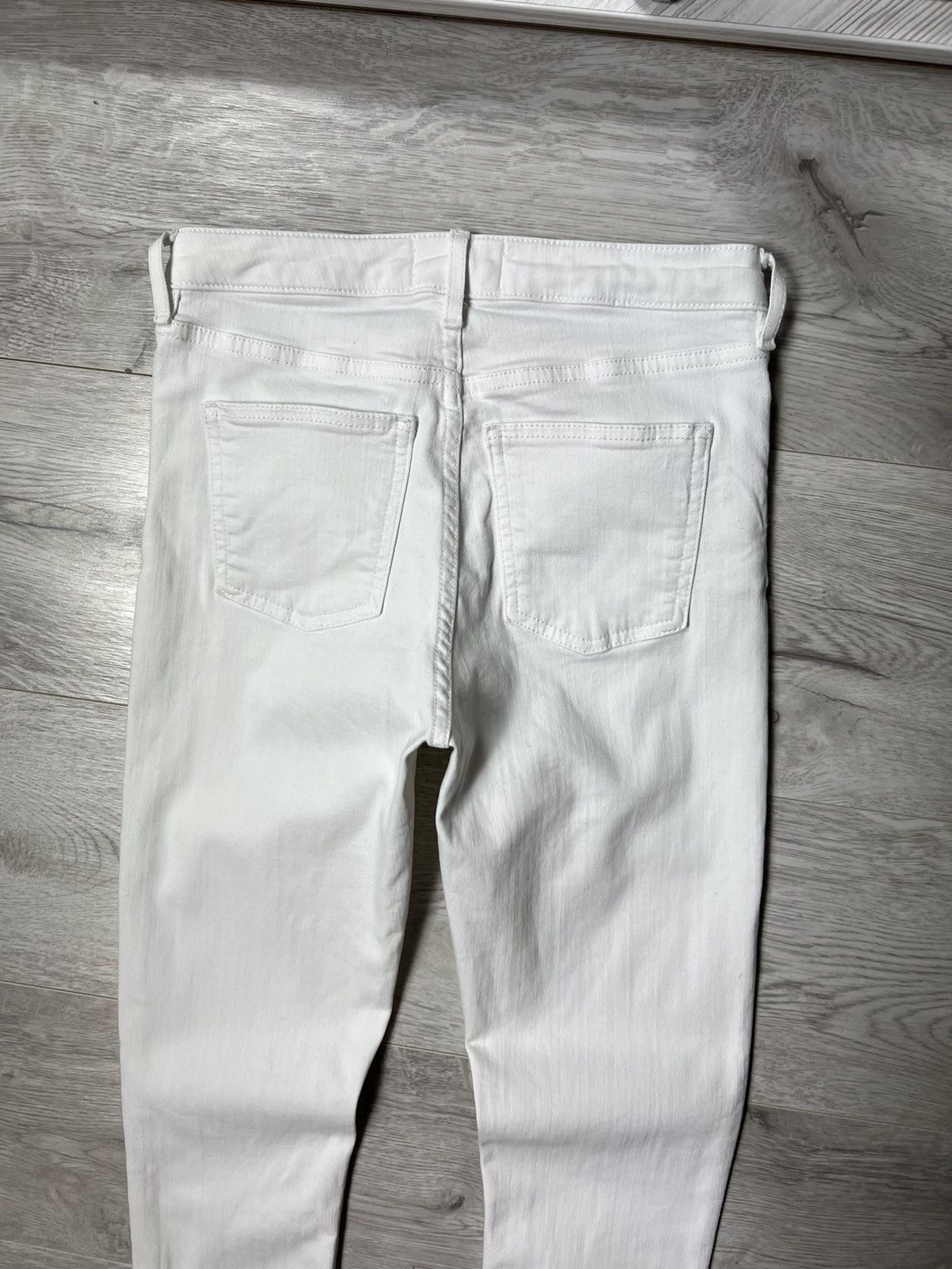 Acne Studios Acne Studios Skin 5 Optic White Jeans Denim Pants Skinny Size 25" / US 0 / IT 36 - 14 Thumbnail