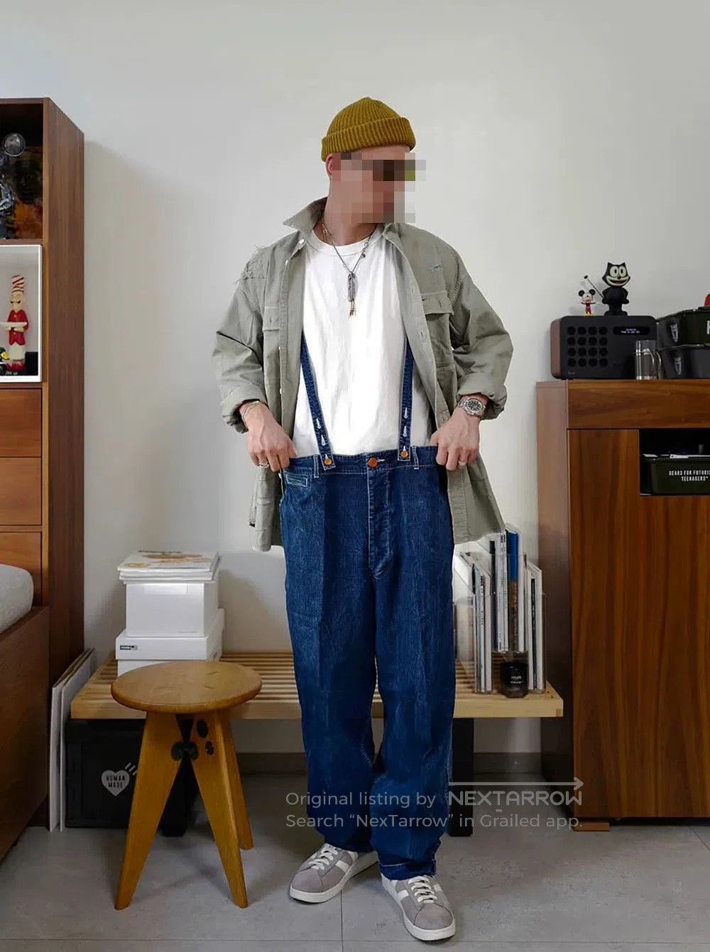 Visvim visvim camus braces dry denim pants. Size US 30 / EU 46 - 9 Thumbnail