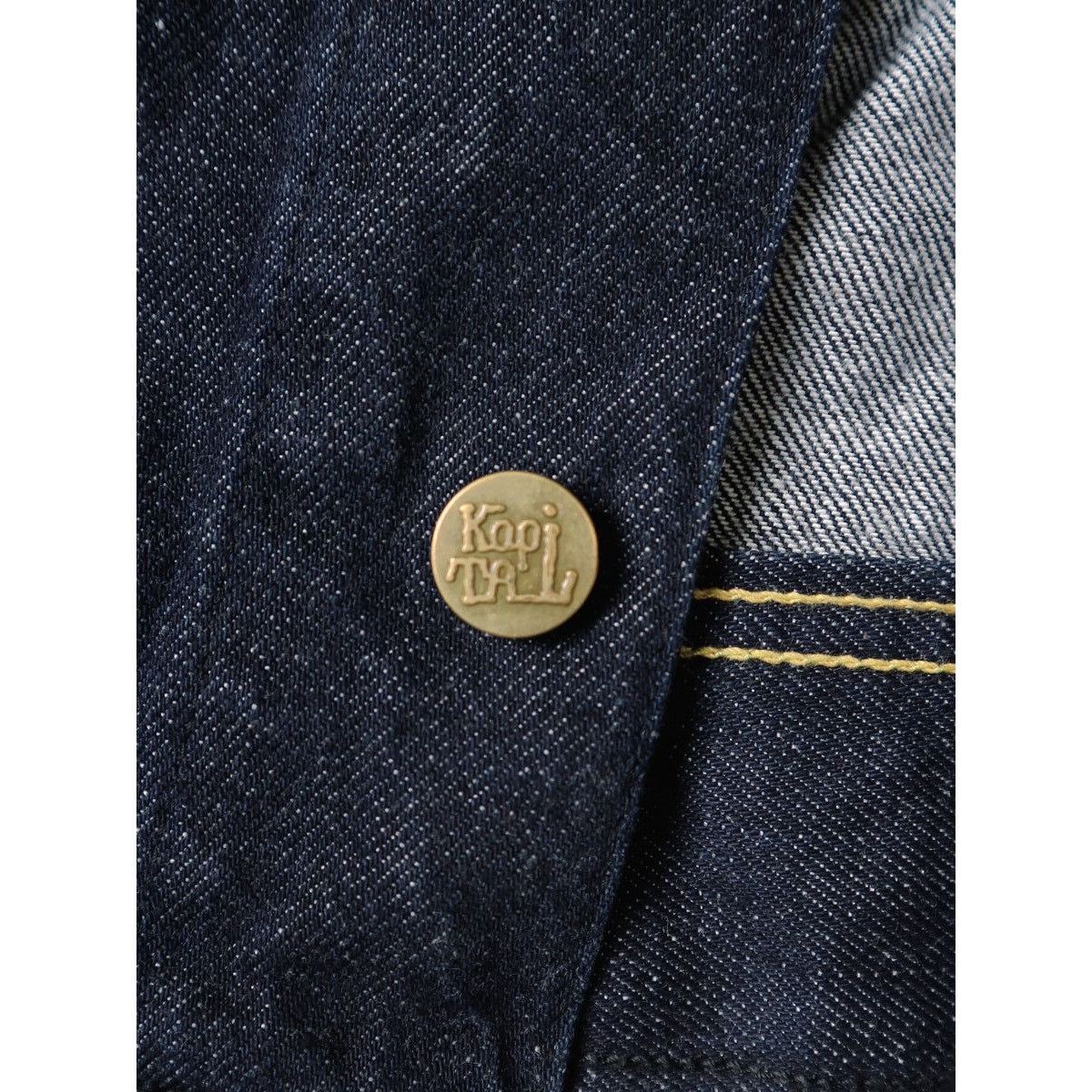 Kapital Kapital Denim bone Mexican Tuxedo Westerner Jacket 46 Size US S / EU 44-46 / 1 - 8 Thumbnail