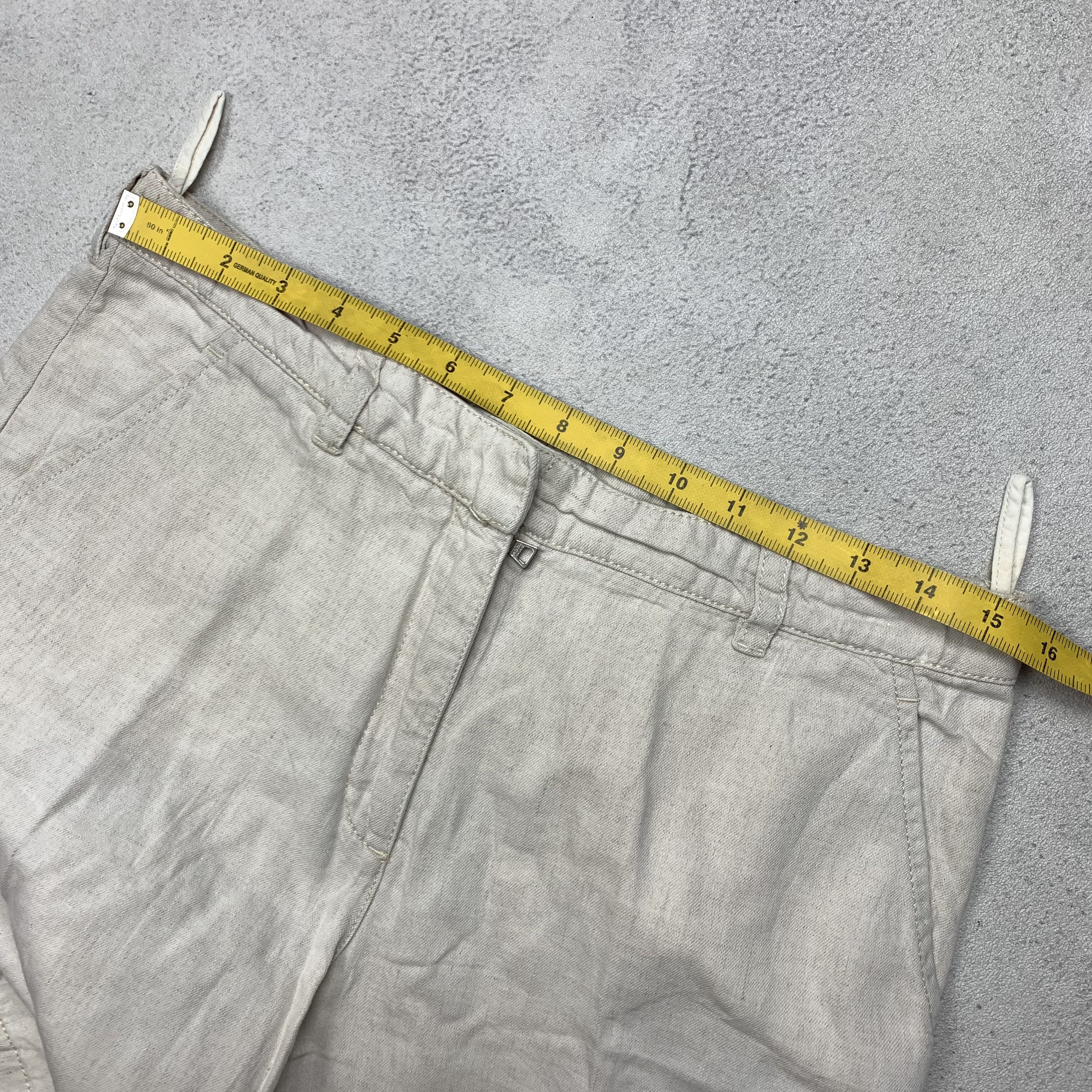 Prada Vintage Prada Linen Short Pants Size 28" / US 6 / IT 42 - 7 Thumbnail