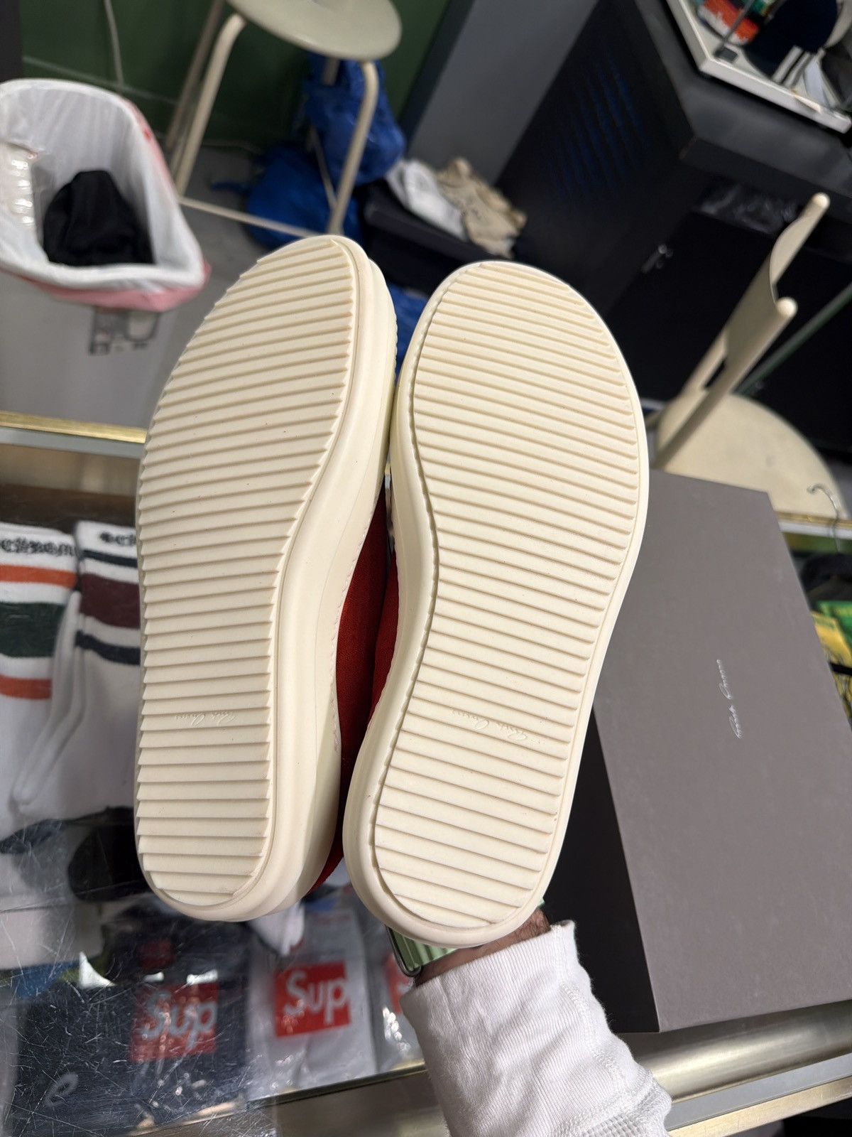 Rick Owens Rick Owens vintage low carnelian milk red size 42 Size US 9 / EU 42 - 2 Thumbnail