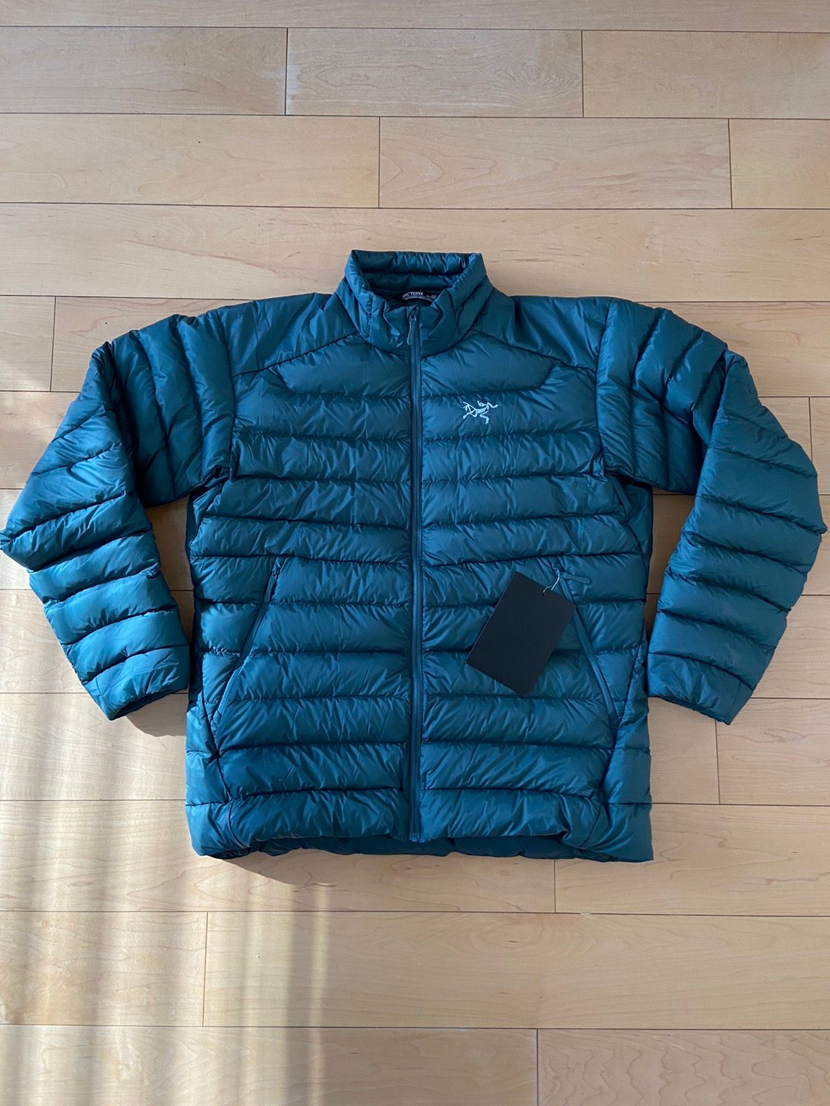 Pre-owned Arc'teryx Cerium Puffer Down Jacket Boxcar In Dark Teal