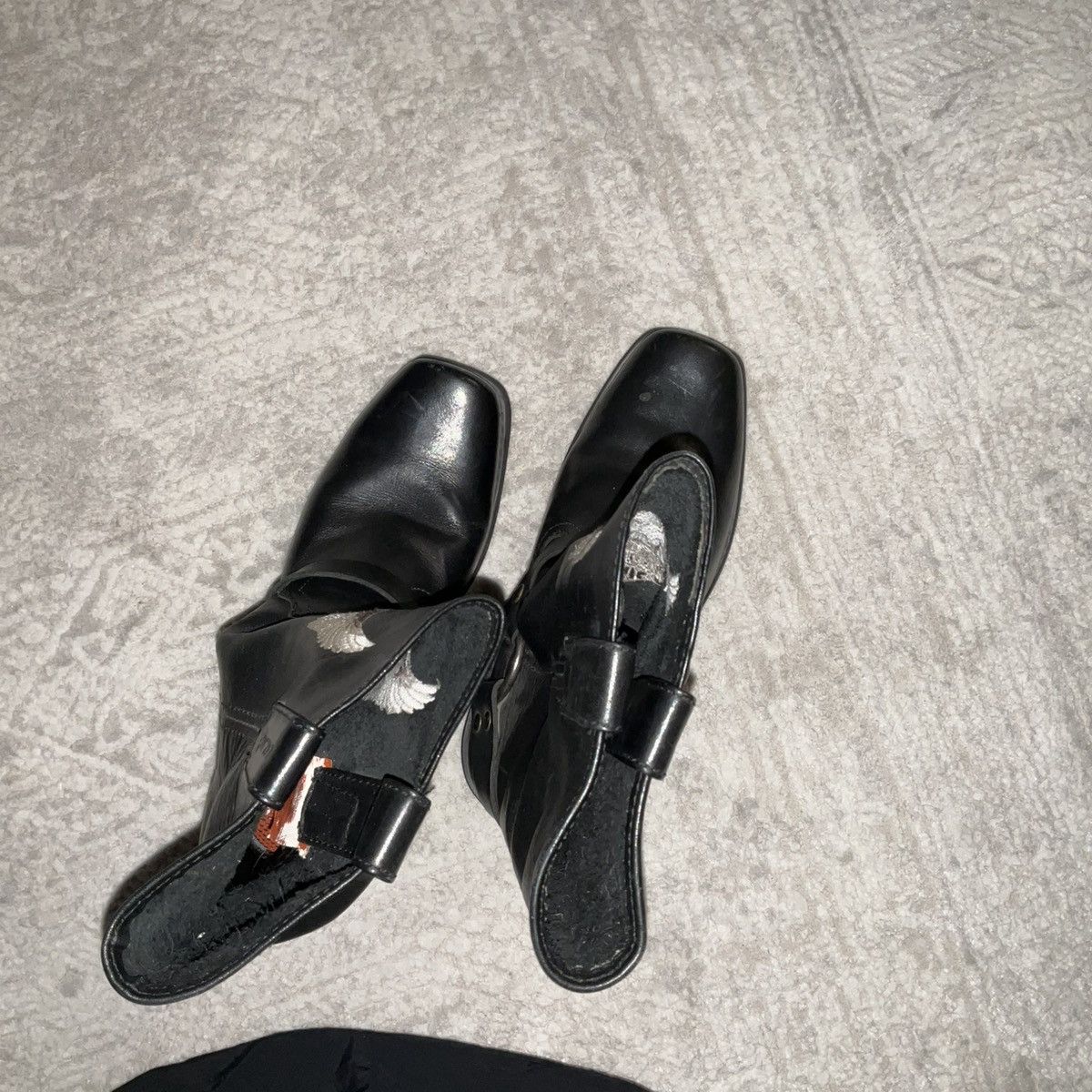 Harley Davidson Harley Davidson Leather Squared Toe Boots Mens size 7.5 Size US 7.5 / EU 40-41 - 8 Thumbnail