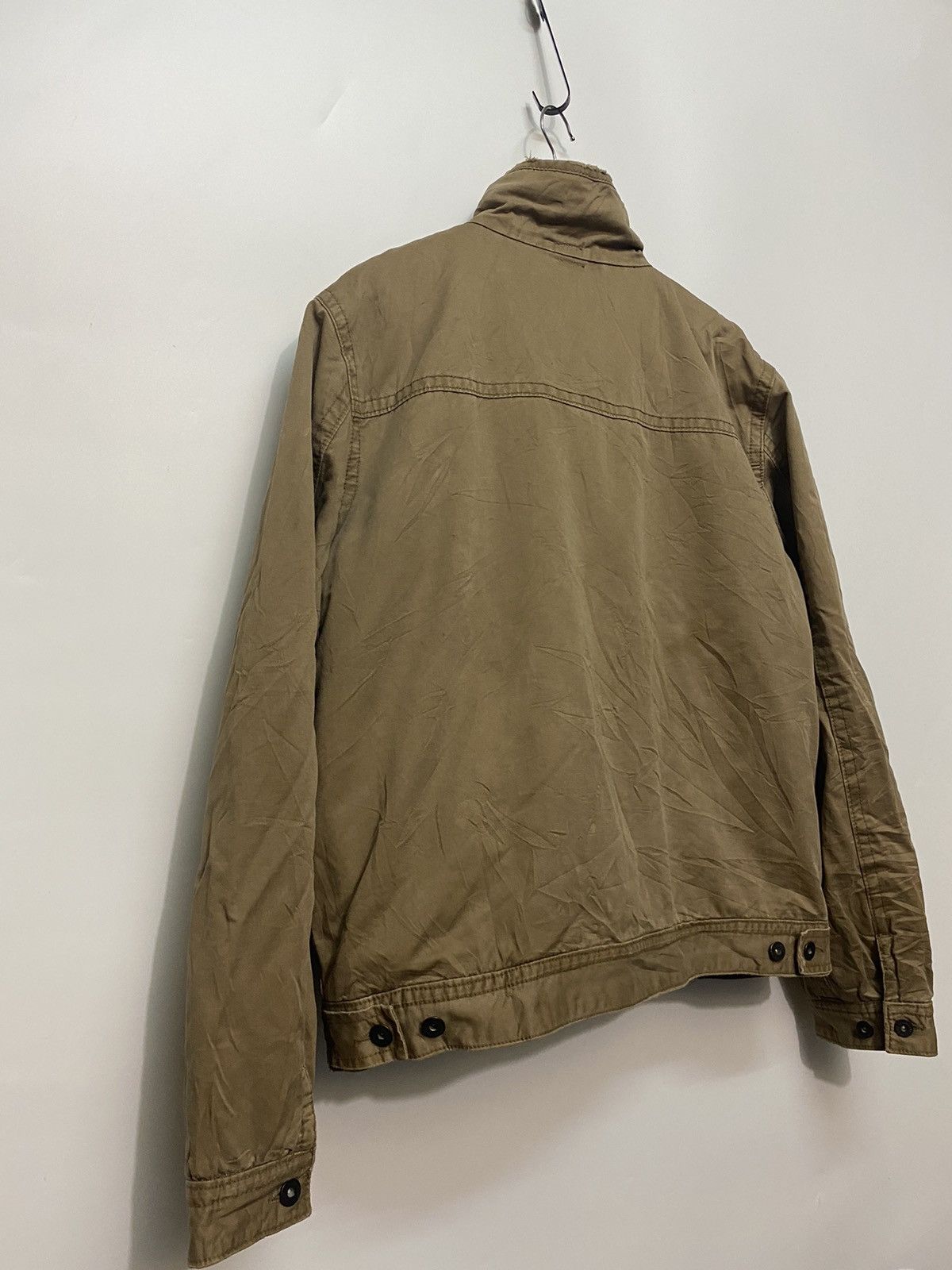 Abercrombie & Fitch × Vintage Abercrombie and Fitch Jacket Wool Lined Full Zip Up Trucker Size US M / EU 48-50 / 2 - 10 Thumbnail
