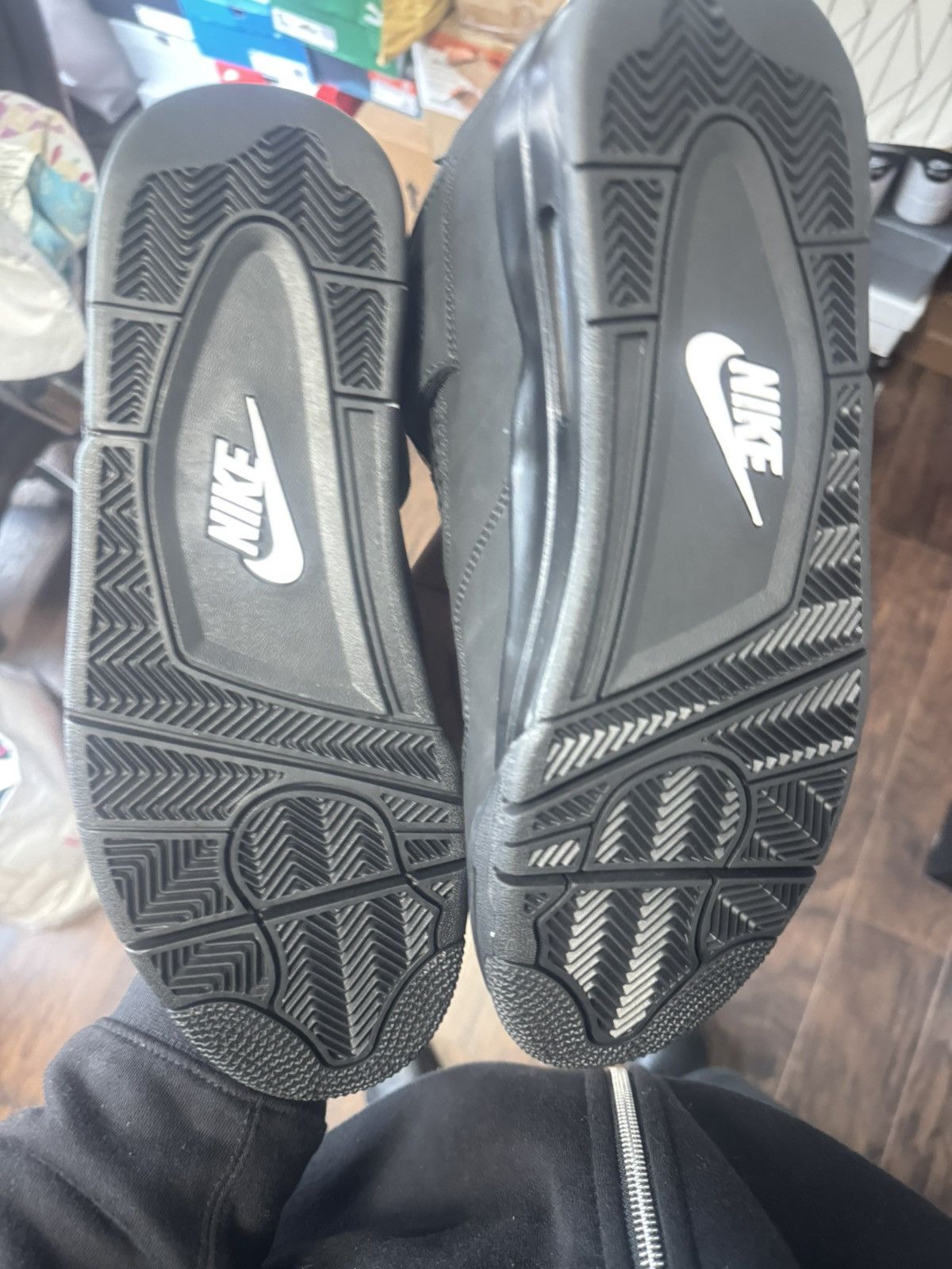 Nike 2025 Black Cat Jordan 4 Size US 9.5 / EU 42-43 - 7 Thumbnail