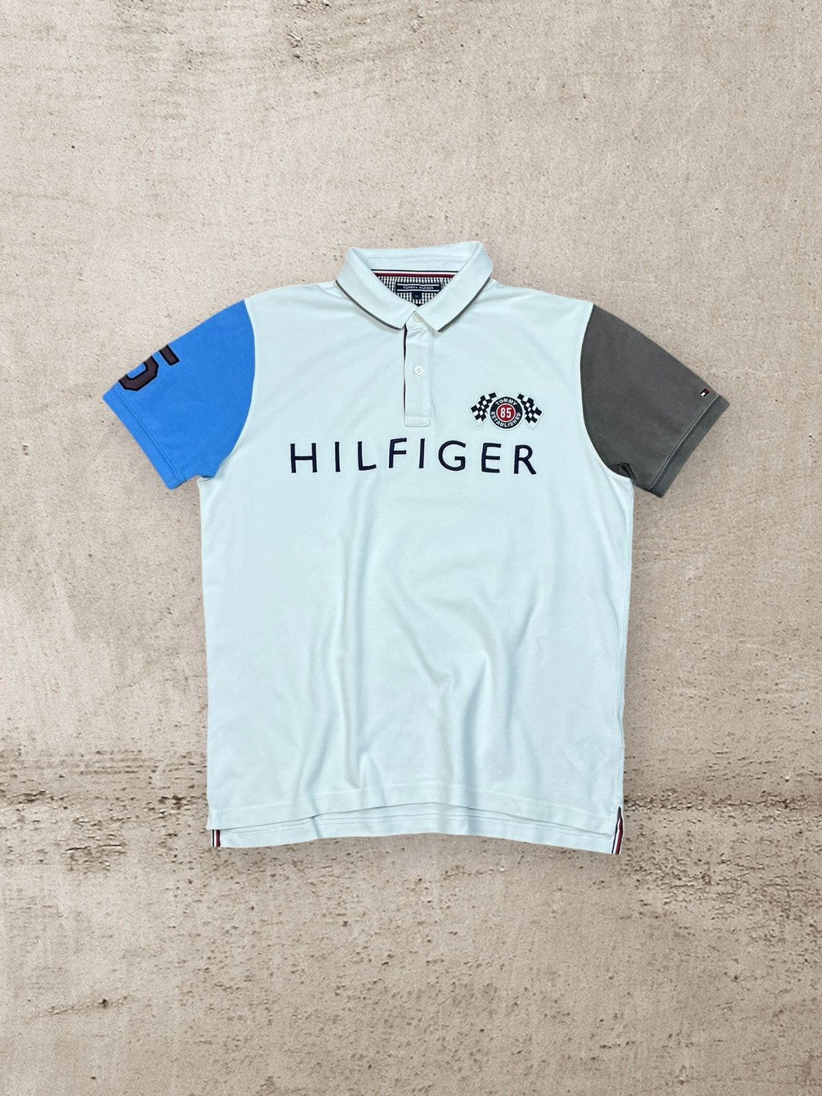Tommy Hilfiger × Vintage Vintage Tommy Hilfiger Chief Keef Style Polo T-shirt XL Size US XL / EU 56 / 4 - 1 Thumbnail
