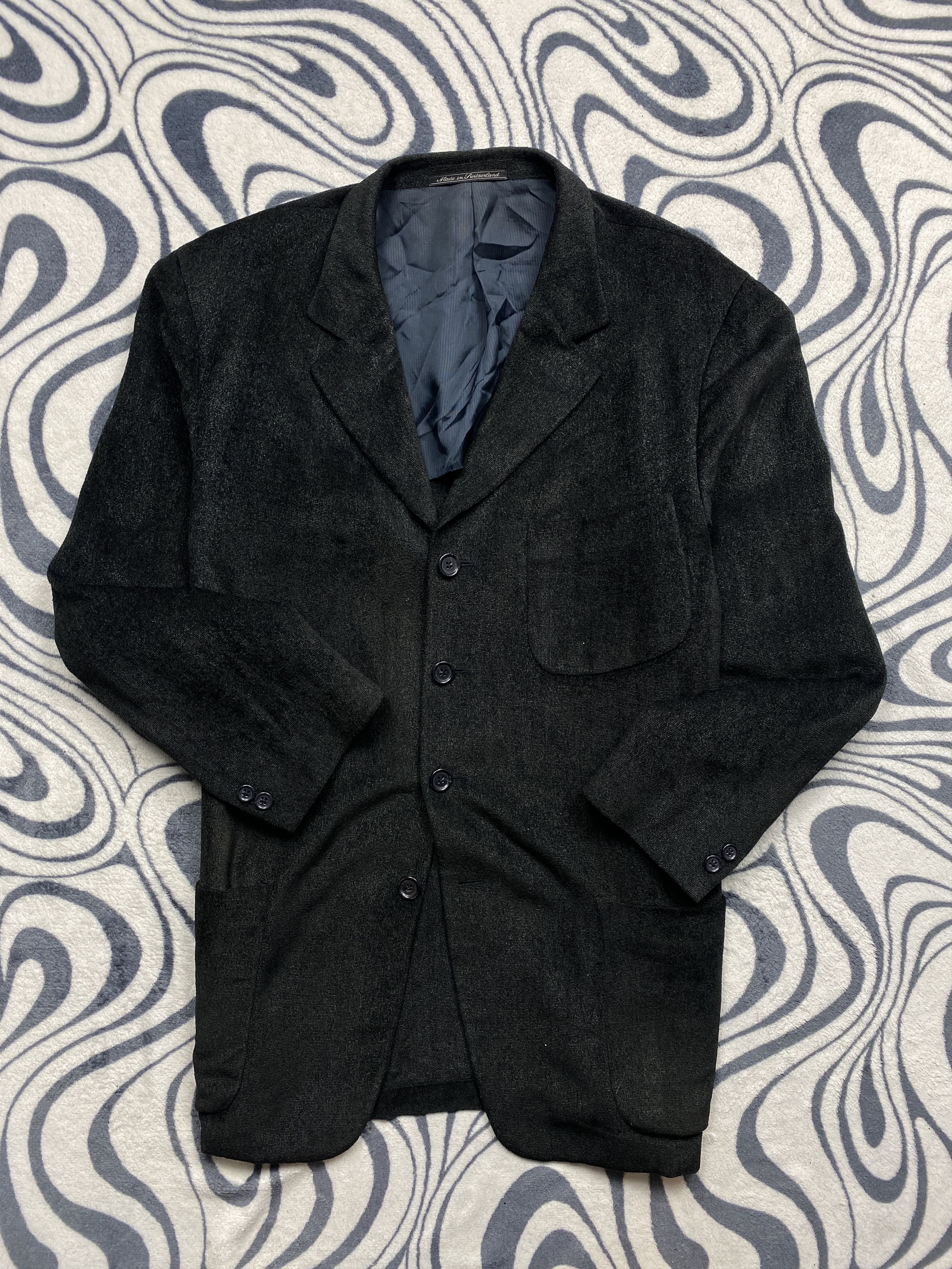 Ermenegildo Zegna Soft Vintage Wool Mohair Blazer Jacket