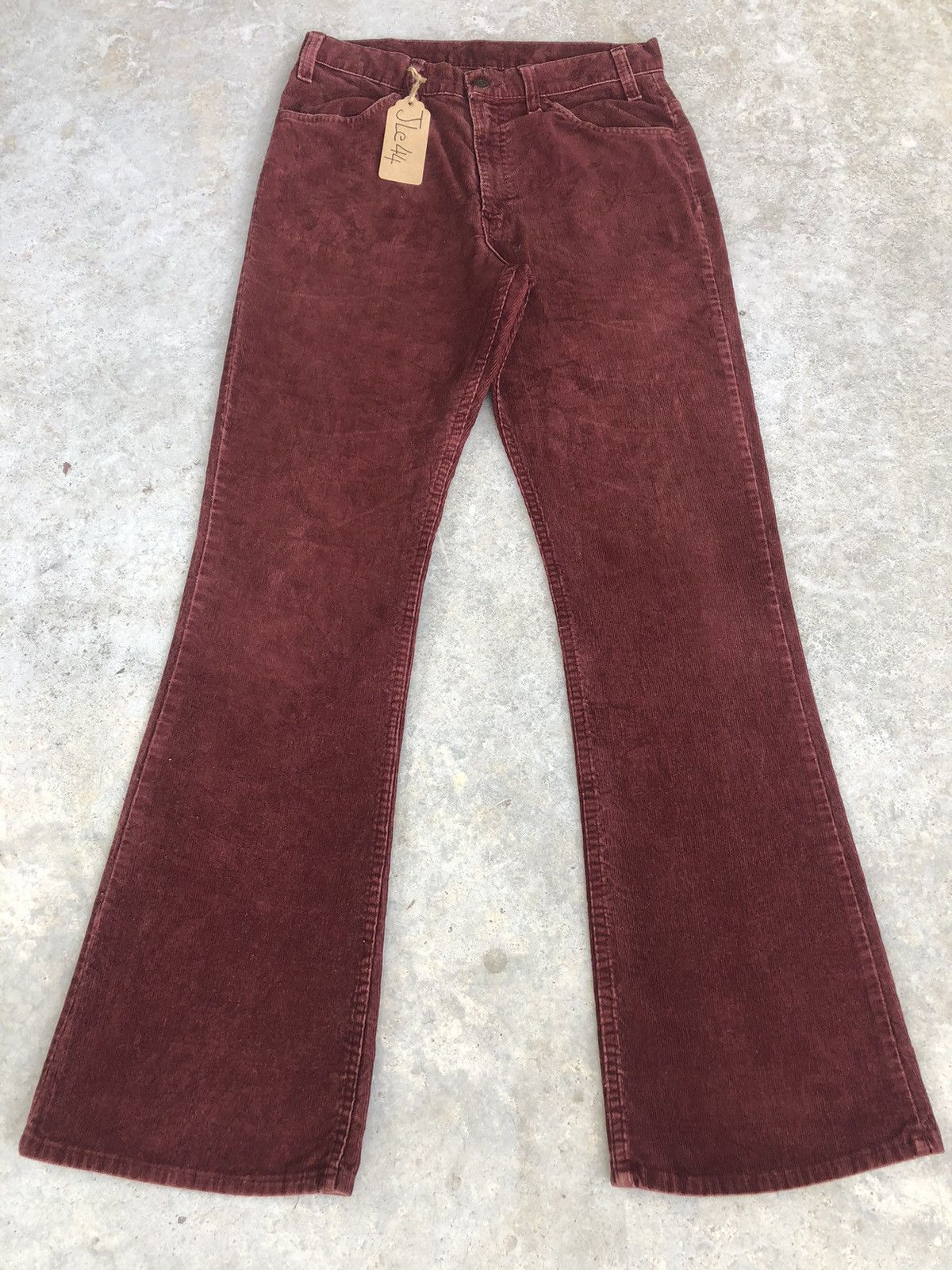 Vintage Vintage 70's Levi's Corduroy Pants Flared Jeans 646 | Grailed