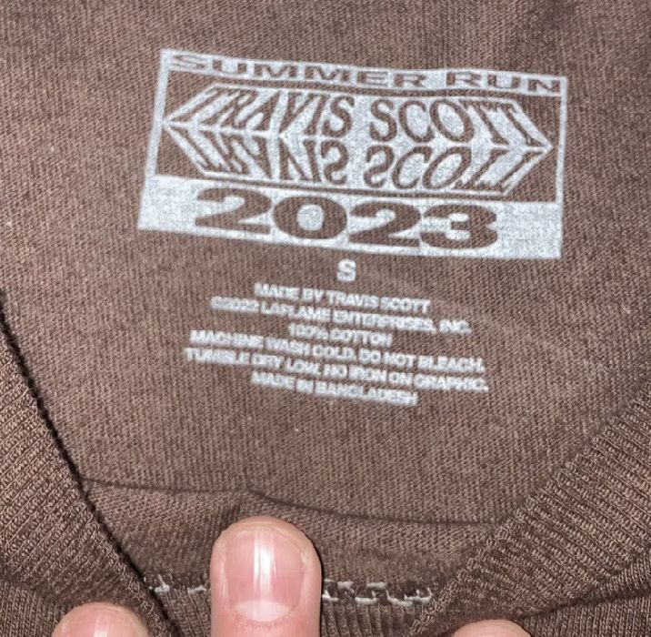 Travis Scott (RARE!) Travis Scott UTOPIA Lollapalooza 2023 MERCH | Grailed