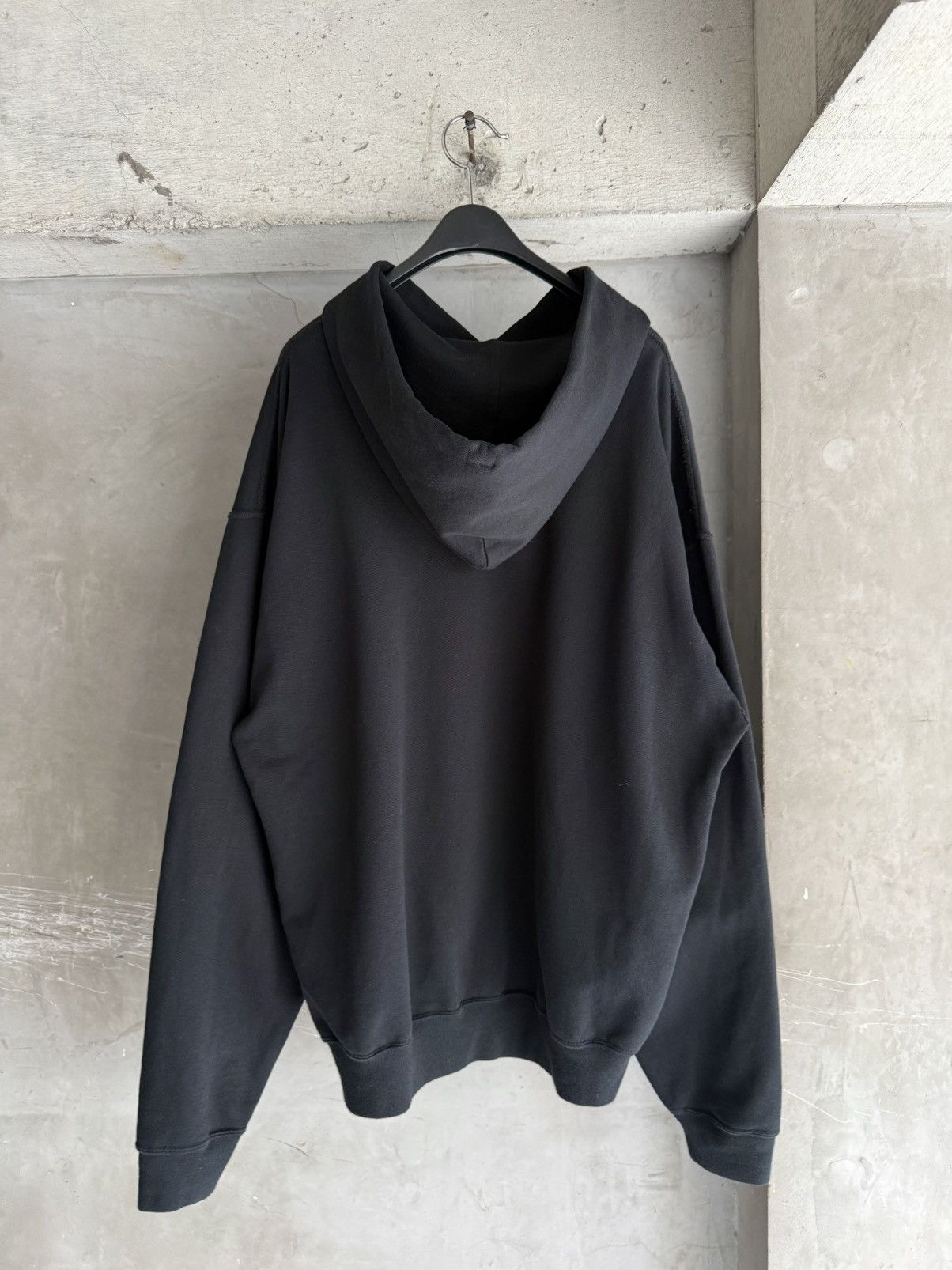 Auralee AURALEE SUPER SOFT SWEAT BIG P/O PARKA BLACK Size US M / EU 48-50 / 2 - 4 Thumbnail