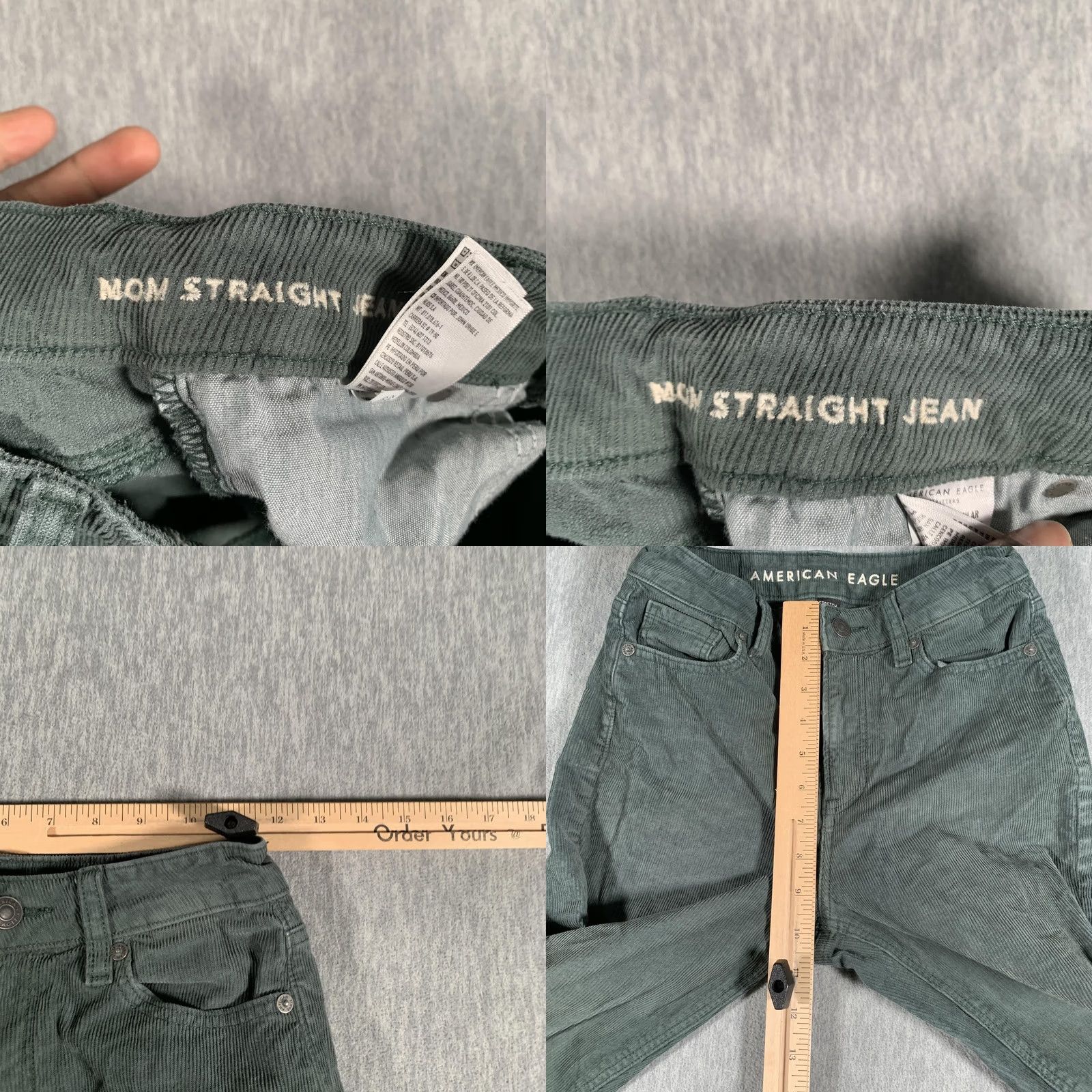 American Eagle Outfitters VINTAGE? No but not. Size 24" / US 00 / IT 34 - 8 Thumbnail