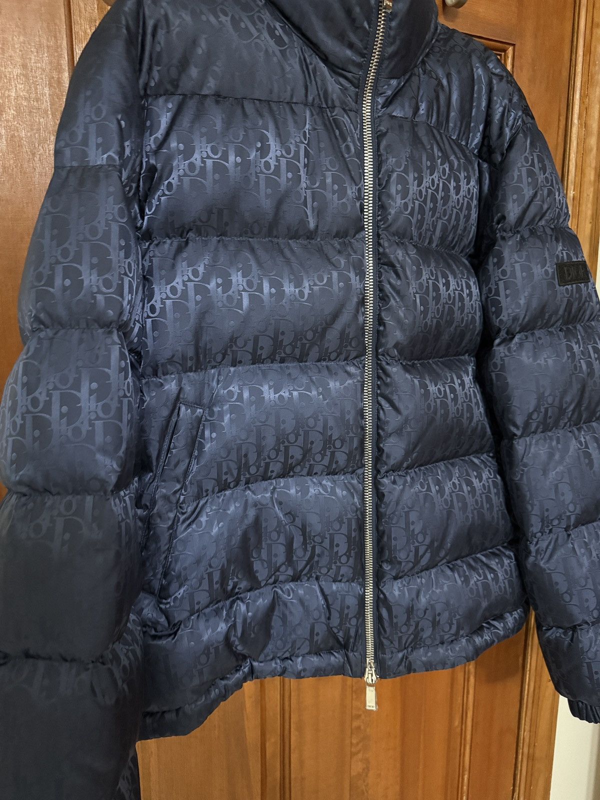 Dior Christian Dior Navy Bubble coat Size US M / EU 48-50 / 2 - 4 Thumbnail