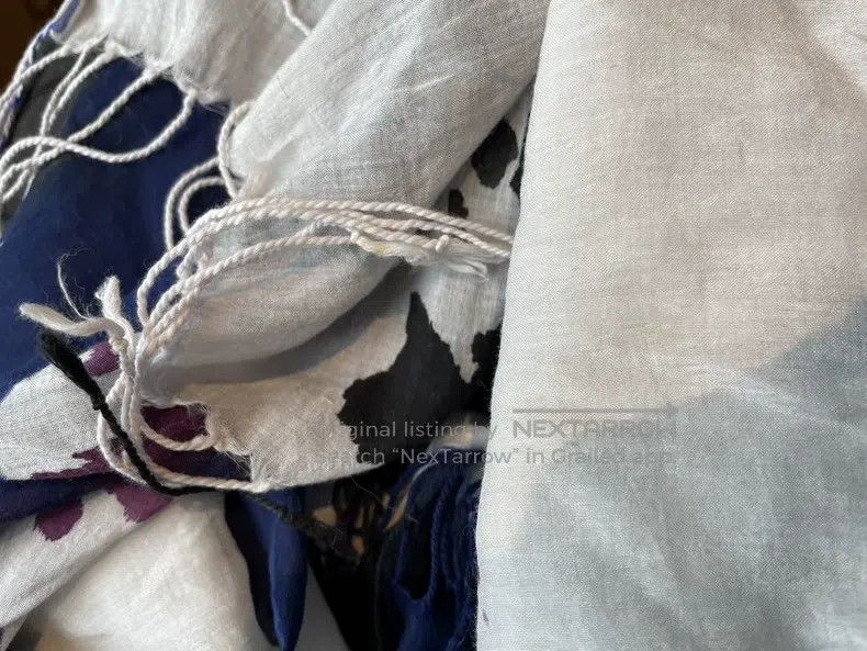 Dries Van Noten Dries Van Noten Silk Scarf Size ONE SIZE - 4 Thumbnail