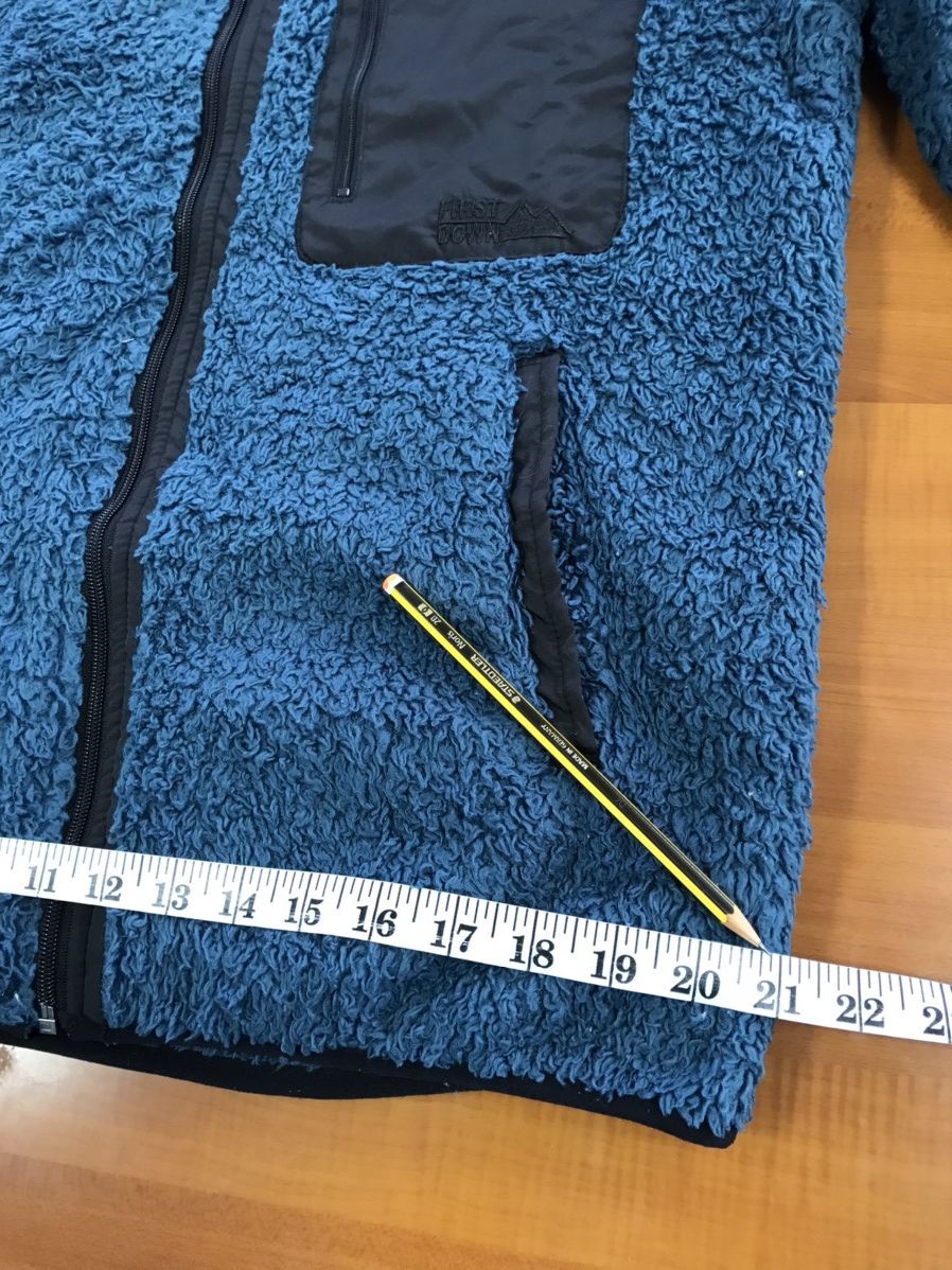 Vintage First Down USA Fleece Jacket Size US L / EU 52-54 / 3 - 20 Thumbnail
