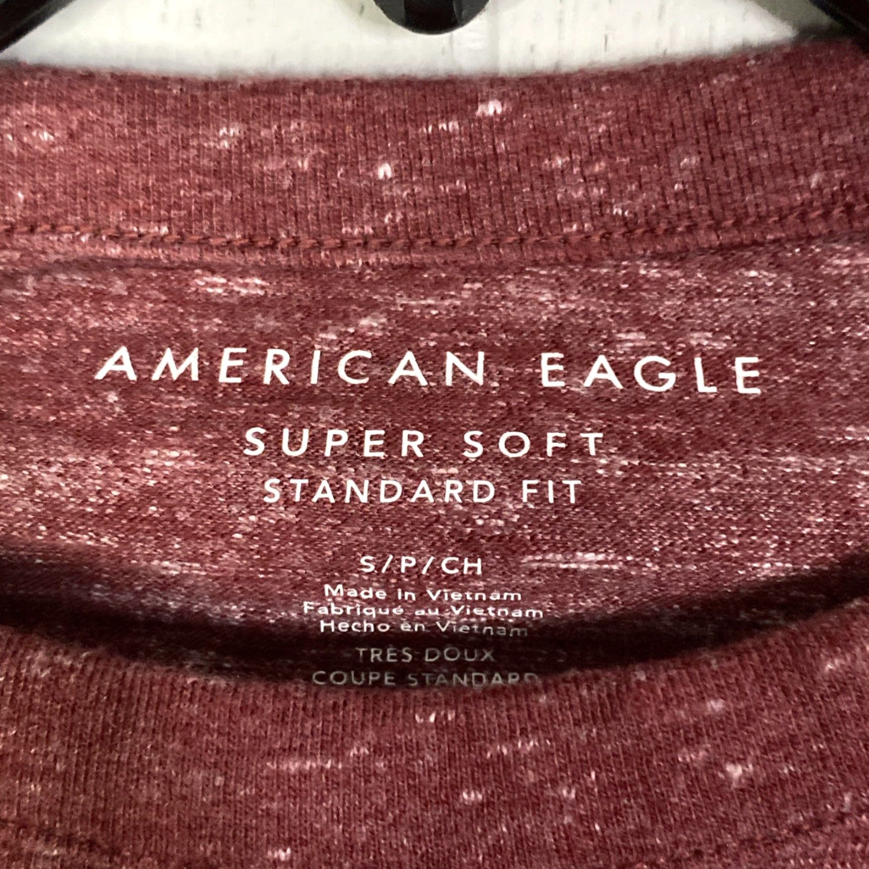 American Eagle Outfitters VINTAGE American Eagle Shirt Long Sleeve Mens S Red Pullover Standard Fit Lightweight Mid Weight Size US S / EU 44-46 / 1 - 3 Thumbnail