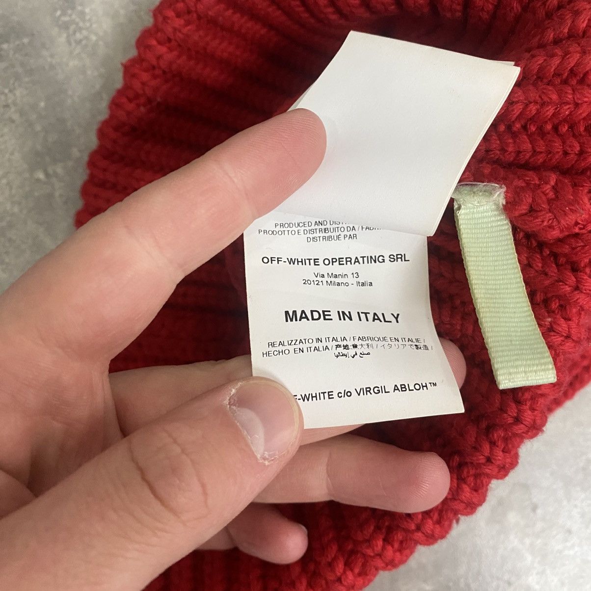 Off-White Off White Beanie Hat Size ONE SIZE - 9 Thumbnail