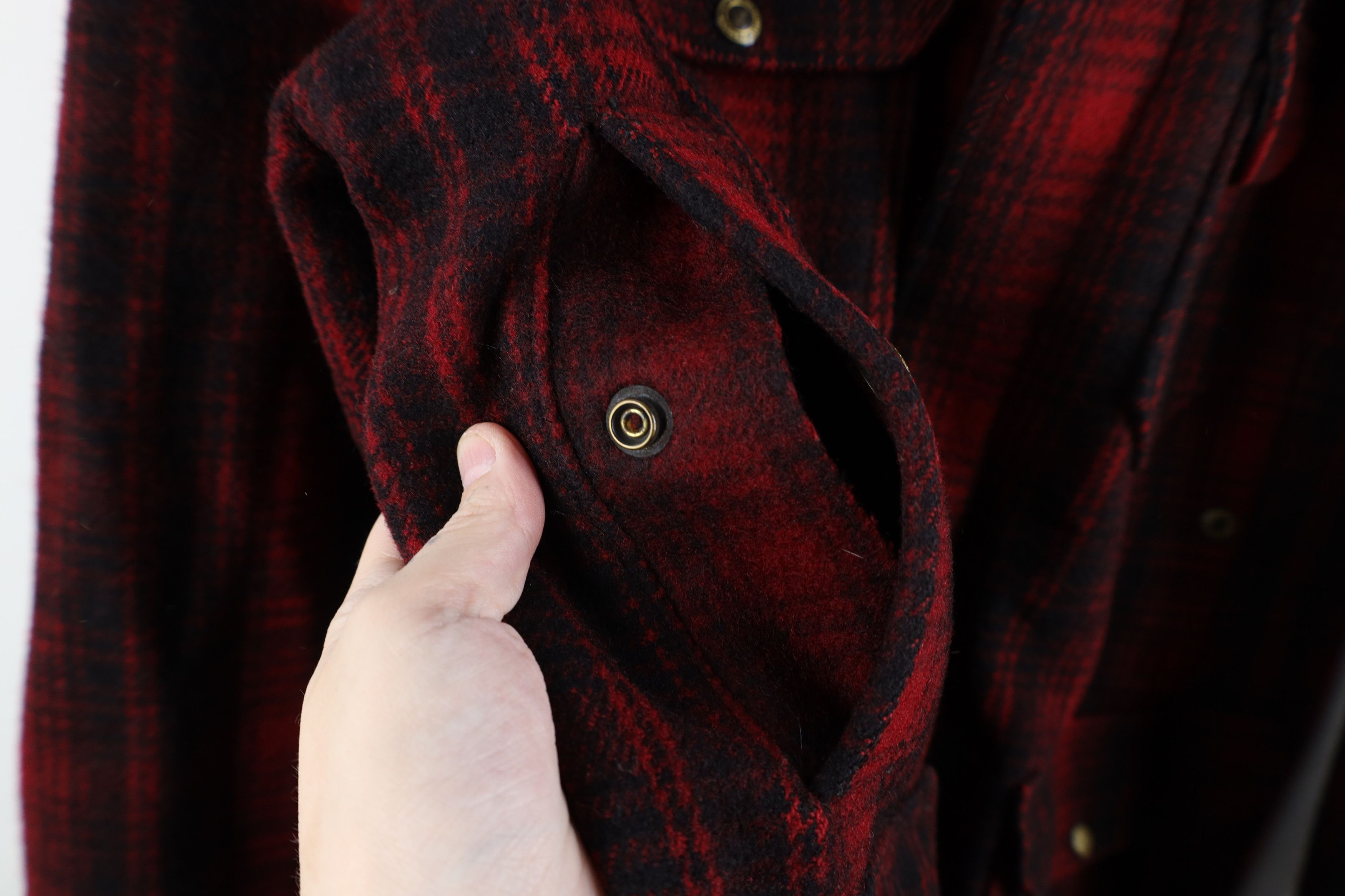 Woolrich Woolen Mills Vintage 50s Woolrich Heavyweight Wool Mackinaw Jacket USA Size US XXL / EU 58 / 5 - 7 Thumbnail