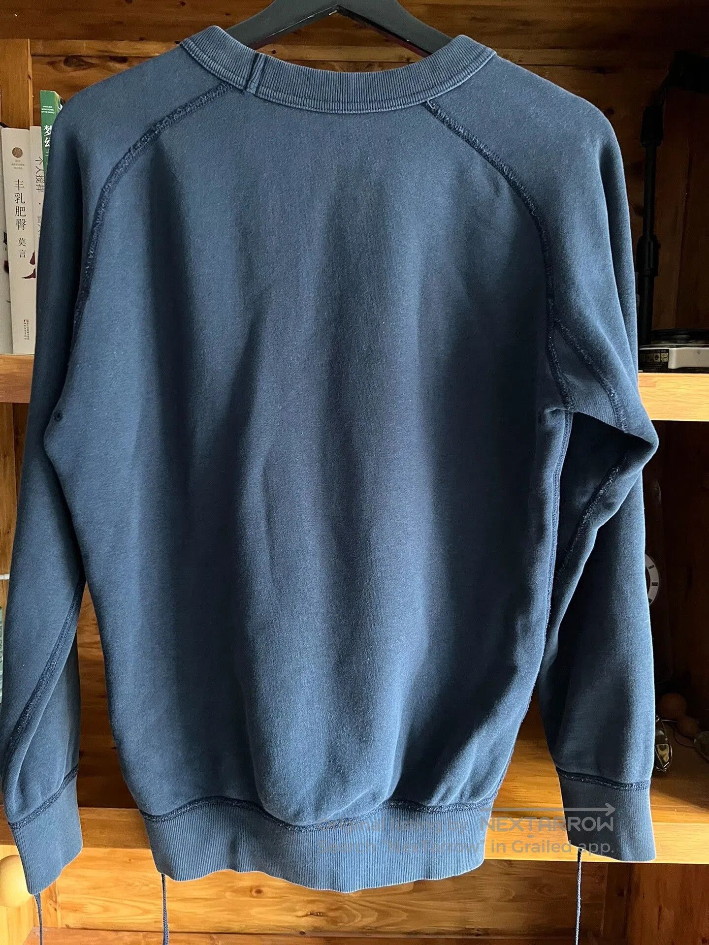 Pure Blue Japan Pure Blue Japan Indigo Dyed Sweatshirt. Size US M / EU 48-50 / 2 - 4 Thumbnail