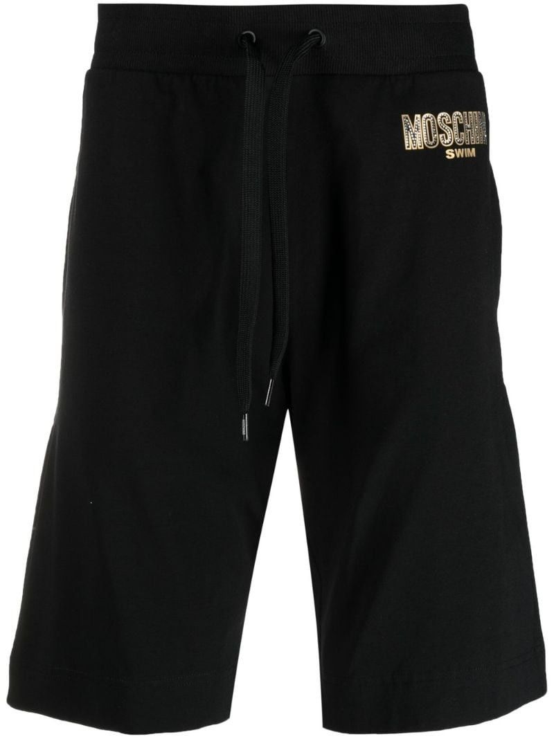 Moschino o1y0225 Logo Short in Black Size US 36 / EU 52 - 1 Thumbnail