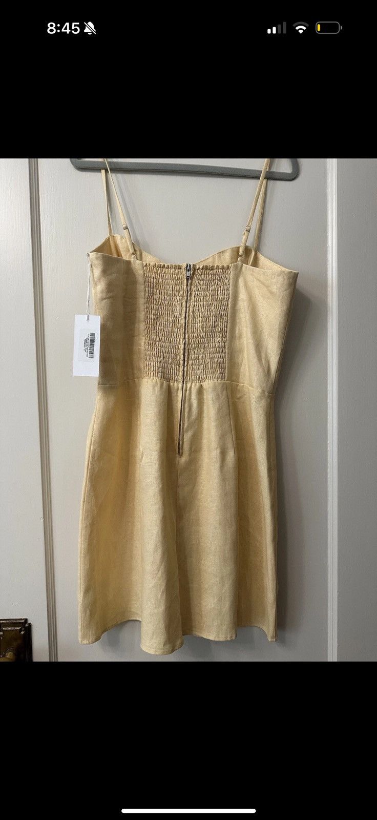 Reformation Reformation Roarke Linen Dress NWT Size 10 Size L / US 10 / IT 46 - 4 Thumbnail