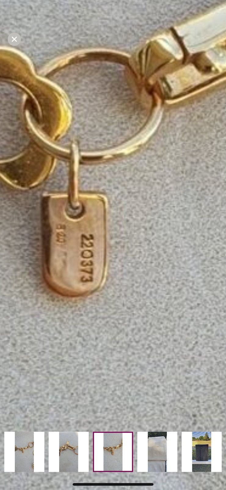 Chanel Chanel Camilla Flower Link 18 K Yellow Gold Necklace Size ONE SIZE - 9 Thumbnail