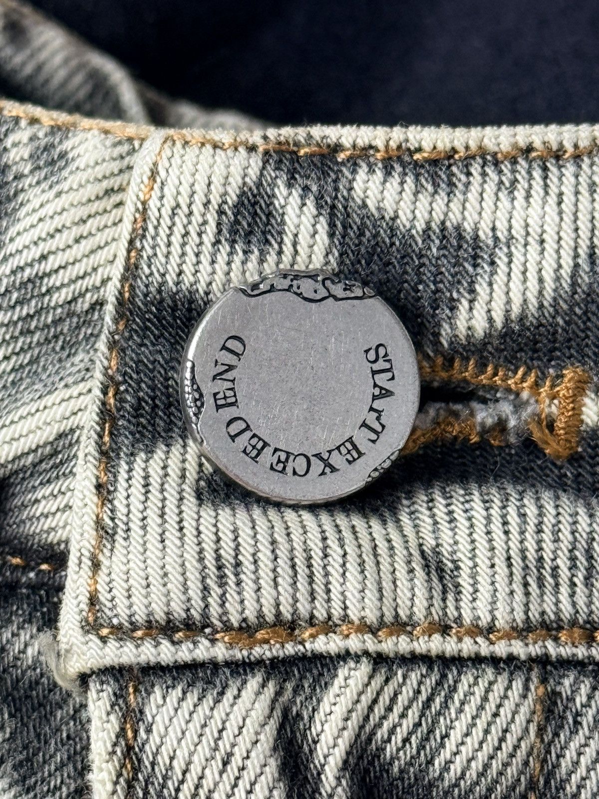Other StArt Exceed End Cut-out Denim Shorts Size US 32 / EU 48 - 7 Thumbnail