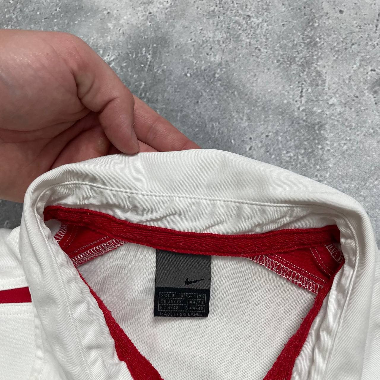 Nike × Vintage Vintage 2000s Nike England Rugby Short Sleeve Shirt Size US S / EU 44-46 / 1 - 5 Thumbnail