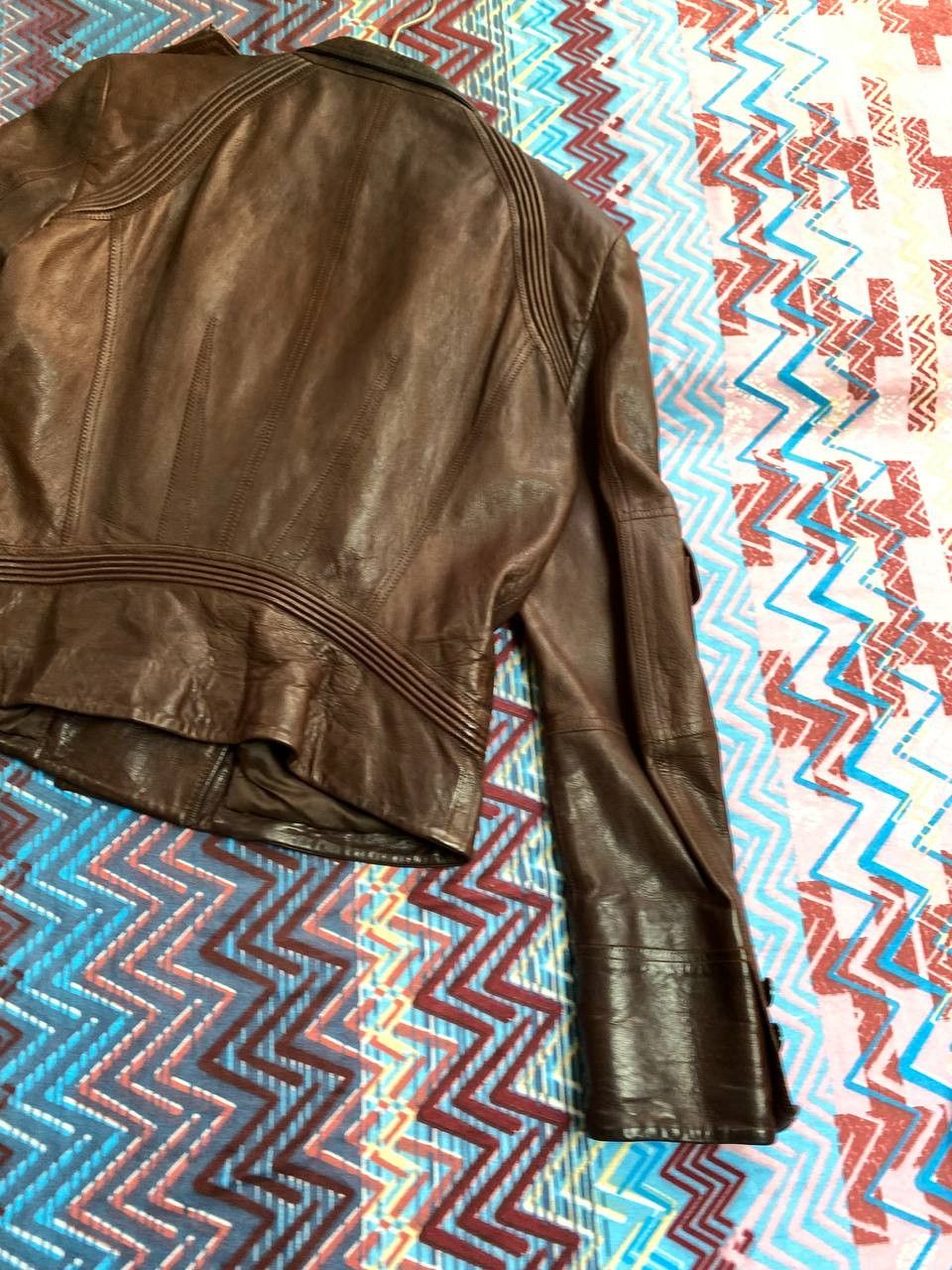 Vintage vintage brown jacket Karen Millen England Y2K Streetwear Size M / US 6-8 / IT 42-44 - 17 Thumbnail
