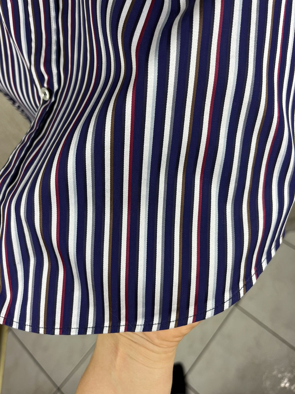 Paul & Shark Paul & Shark striped shirt with pocket logo casual Italy Size US M / EU 48-50 / 2 - 15 Thumbnail