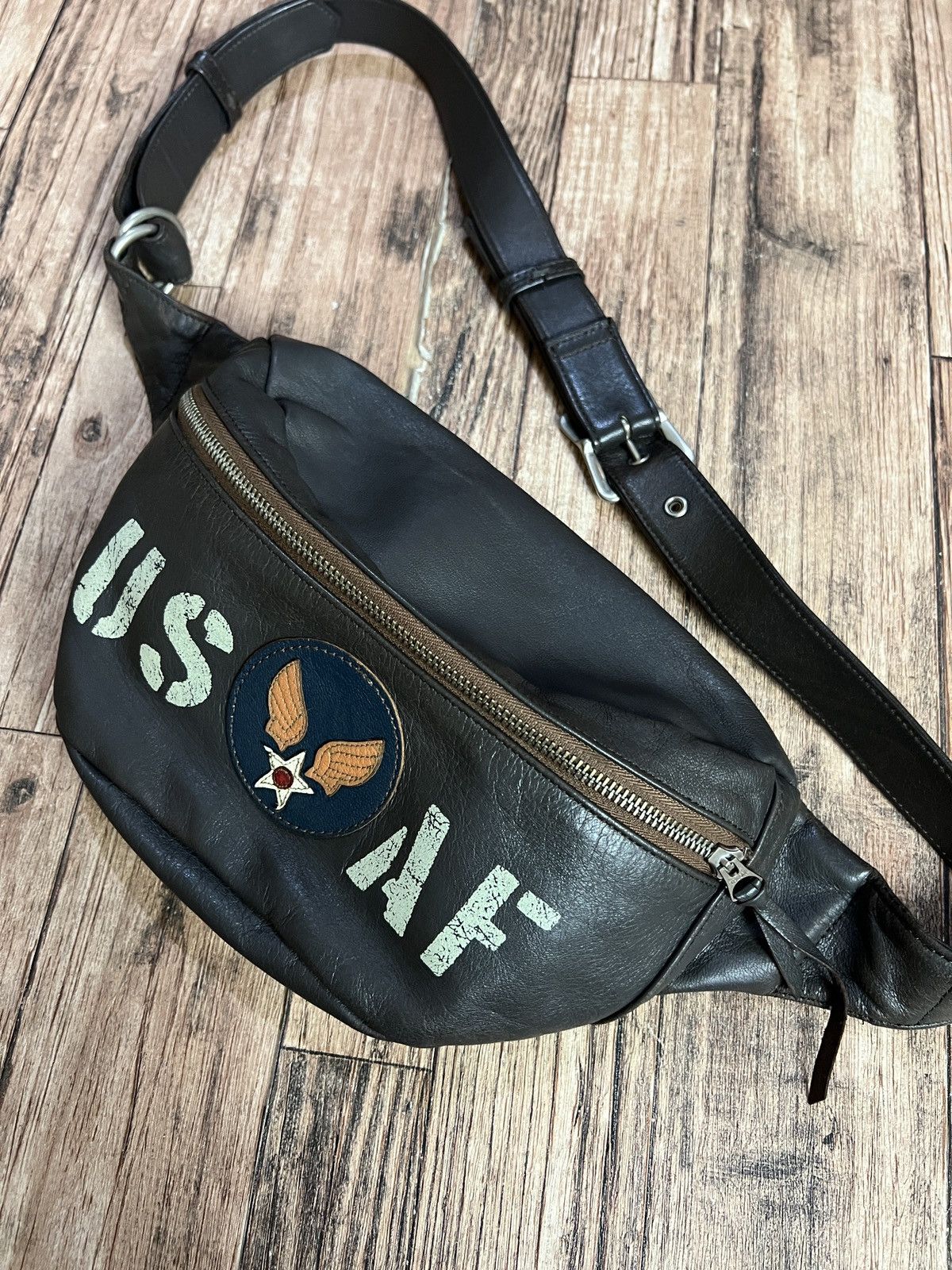 TOYS McCOY × The Real McCoy's Toys Mccoy Shinki Horsehide Leather Waist Bag Size ONE SIZE - 1 Thumbnail