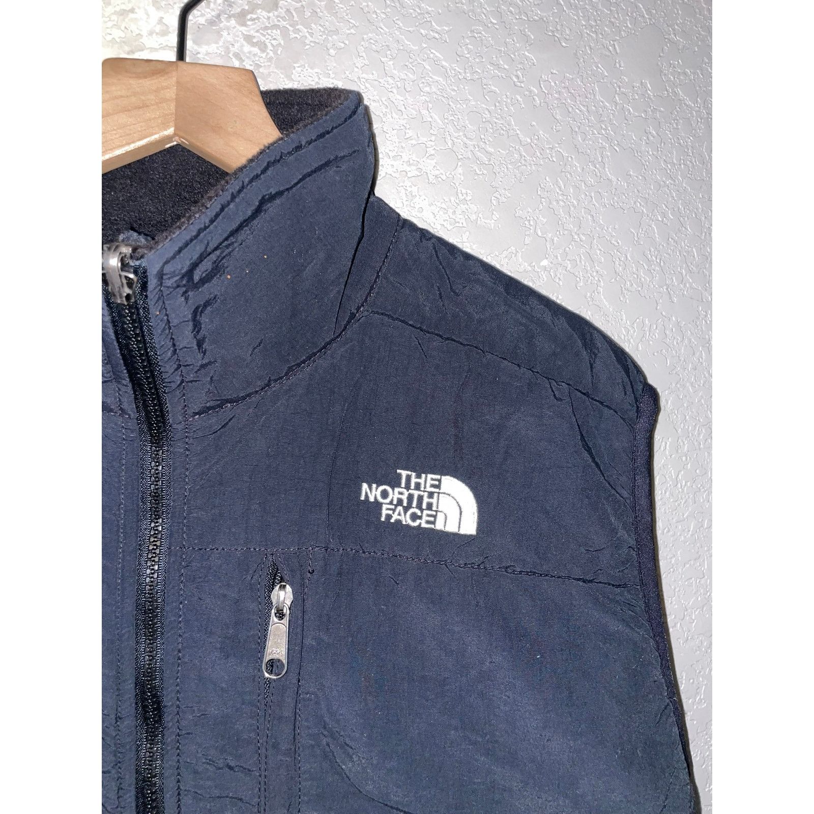 The North Face Womens The North Face Black Shell Vest Jacket Fleece Medium Size M / US 6-8 / IT 42-44 - 2 Thumbnail
