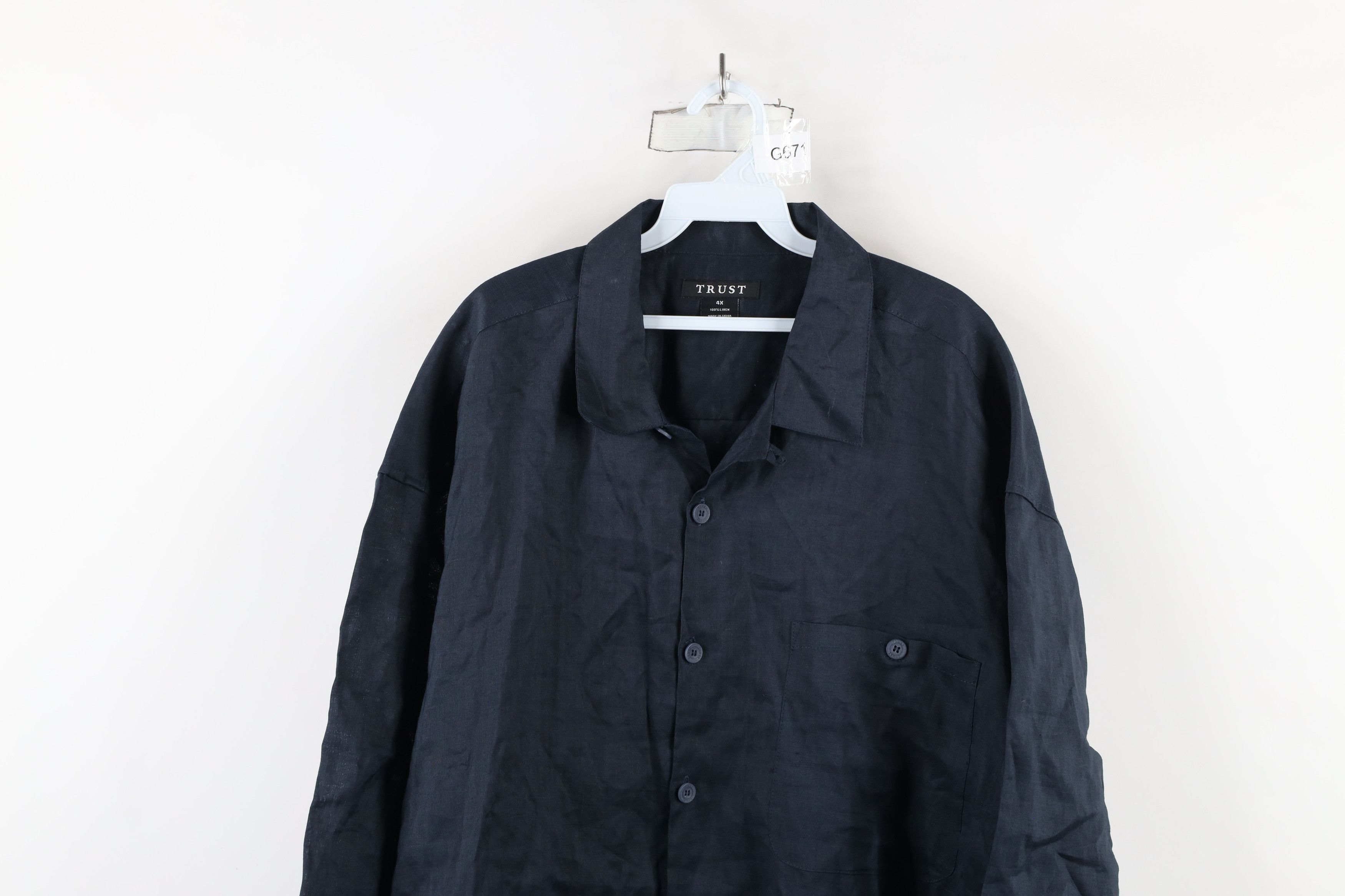 Vintage Vintage 90s Streetwear Collar Short Sleeve Button Shirt Size US XXL / EU 58 / 5 - 2 Thumbnail