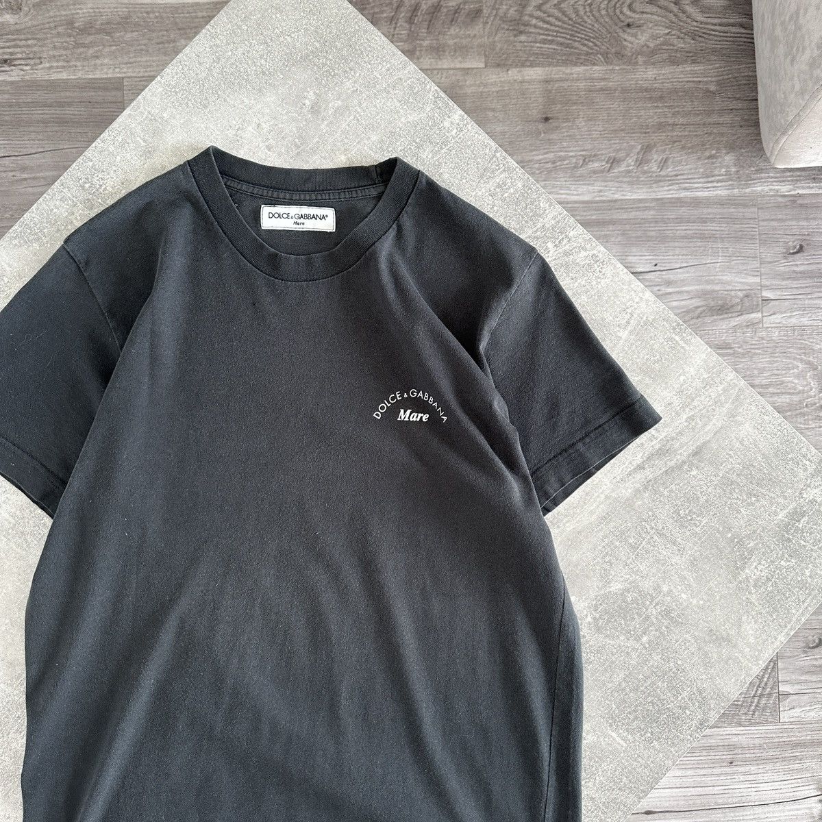 Dolce & Gabbana Vintage 90s Dolce & Gabbana Mare Distressed washed tee y2k Size US M / EU 48-50 / 2 - 2 Thumbnail