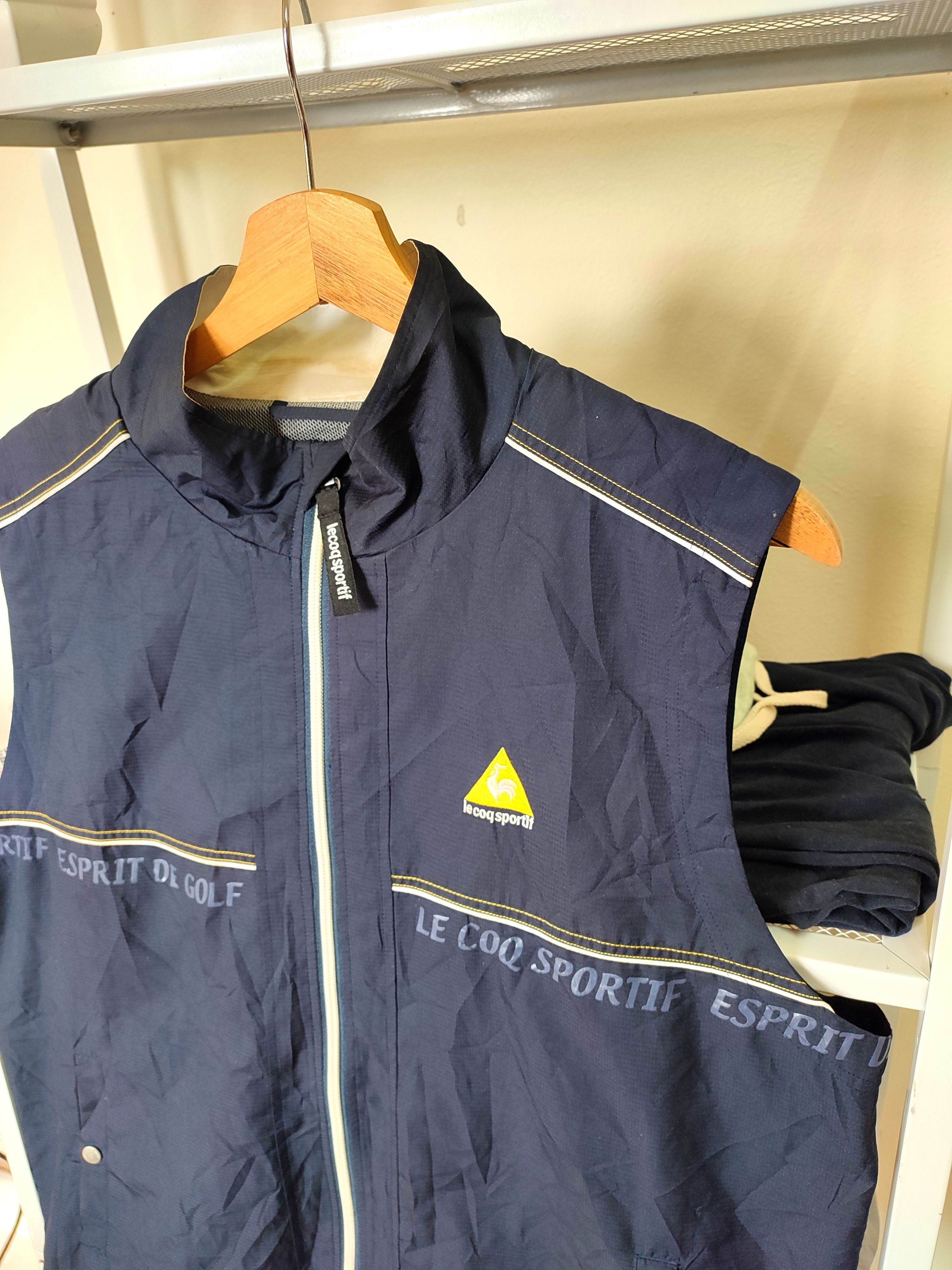 Le Coq Sportif Vintage Le Coq Sportif Zip Up Sleeveless Size US L / EU 52-54 / 3 - 2 Thumbnail
