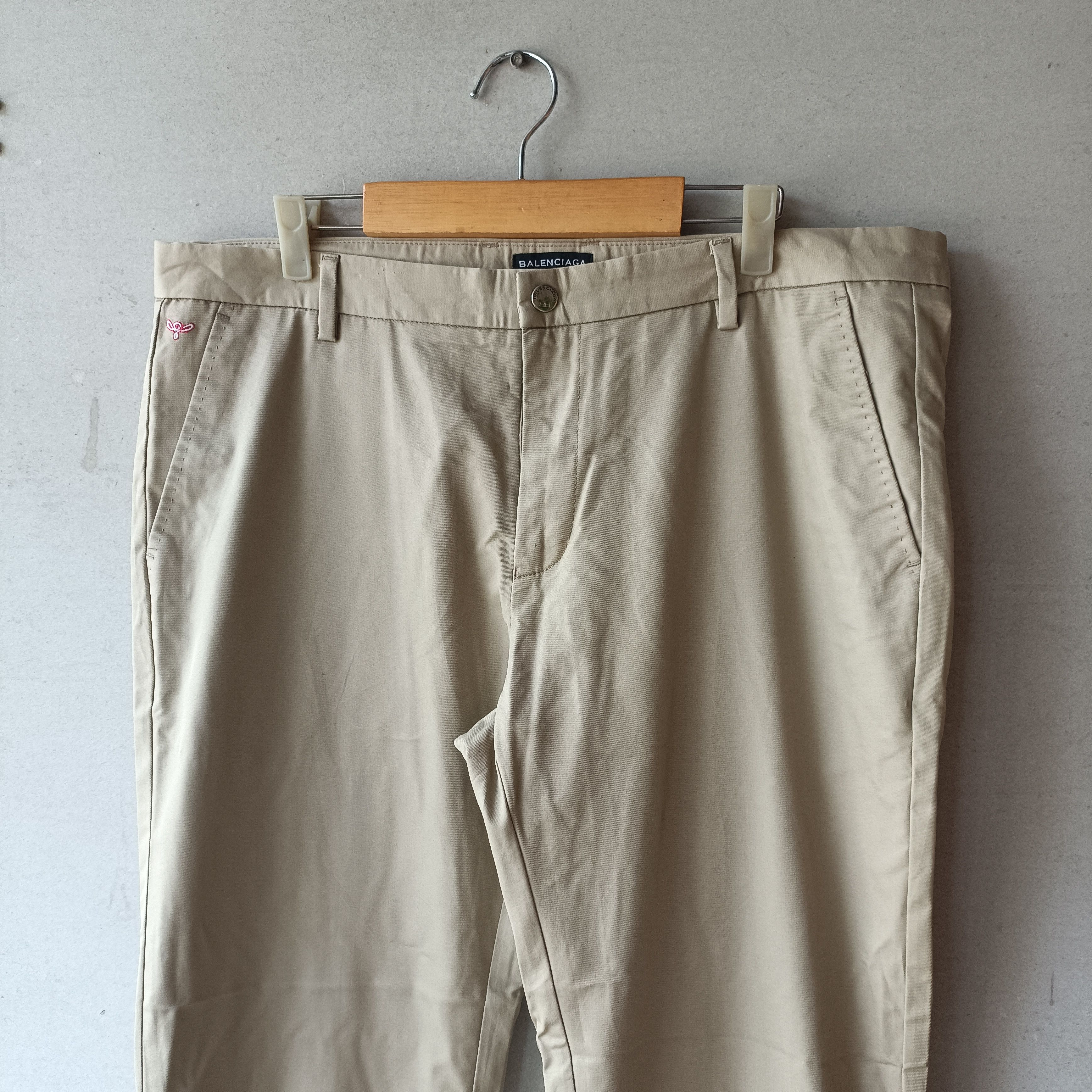 Balenciaga Balenciaga trousers khaki pants Size US 38 / EU 54 - 3 Thumbnail