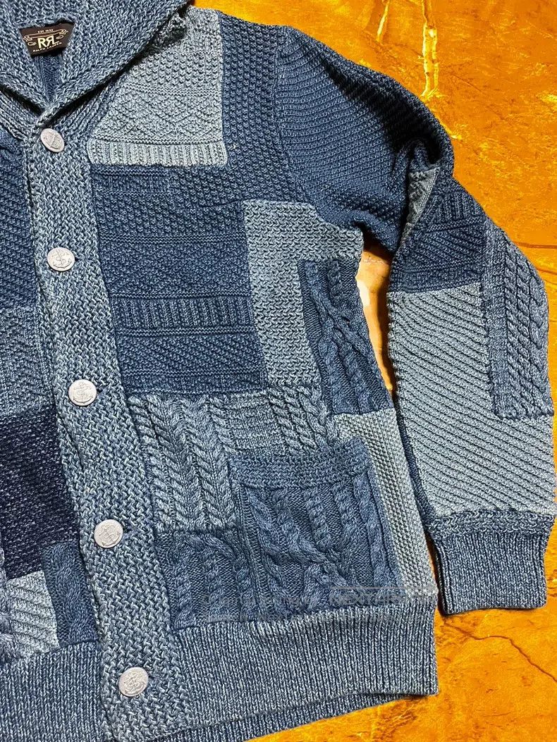 RRL Ralph Lauren RRL Ralph Lauren Baijiabu $1600 sweater Indigo tie dye siz Size US M / EU 48-50 / 2 - 9 Thumbnail