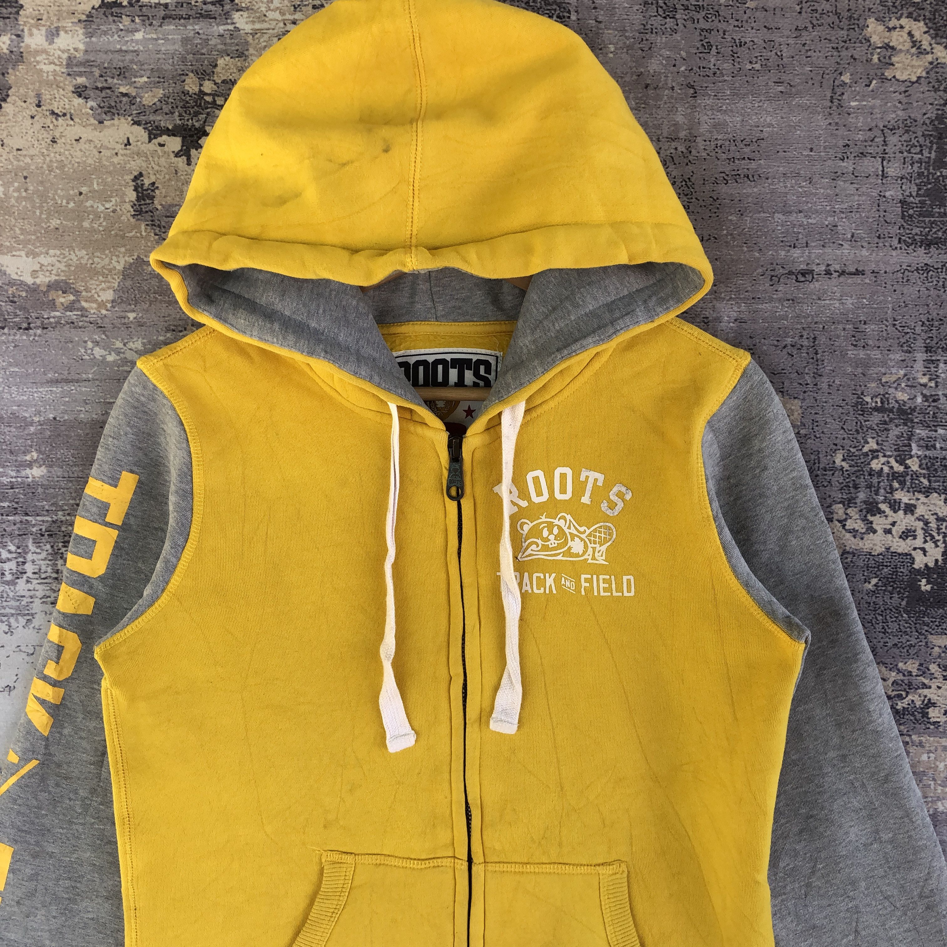 Japanese Brand × Vintage Y2K Roots Athletics Varsity Sweater Japanese Sweatshirt Size US S / EU 44-46 / 1 - 3 Thumbnail