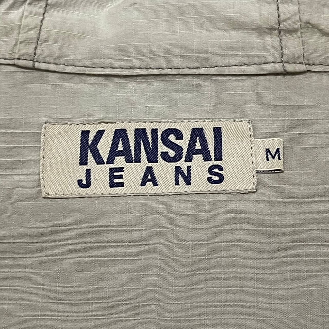 Kansai Yamamoto Vintage Kansai Jeans Zipper Hooded Jacket Size US M / EU 48-50 / 2 - 7 Thumbnail